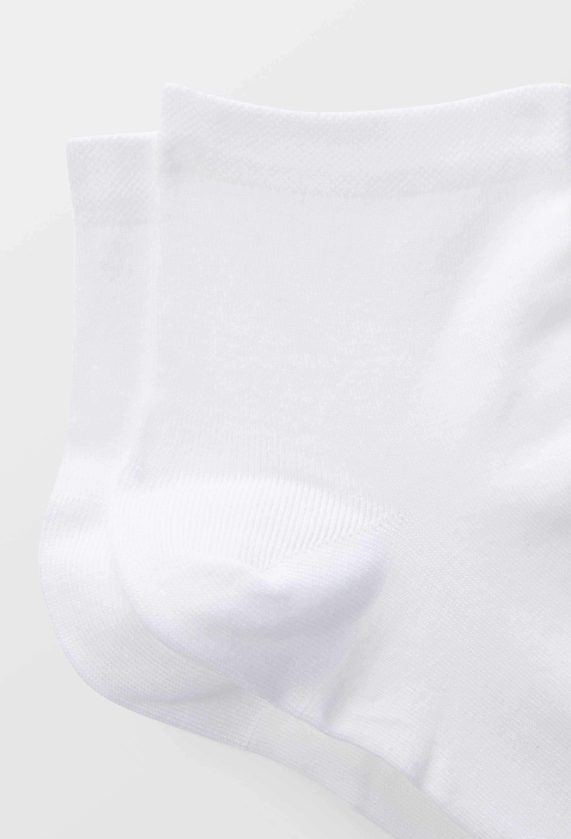 Paire de socquettes en coton Bleufor&ecirc;t, Blanc, large image number 1