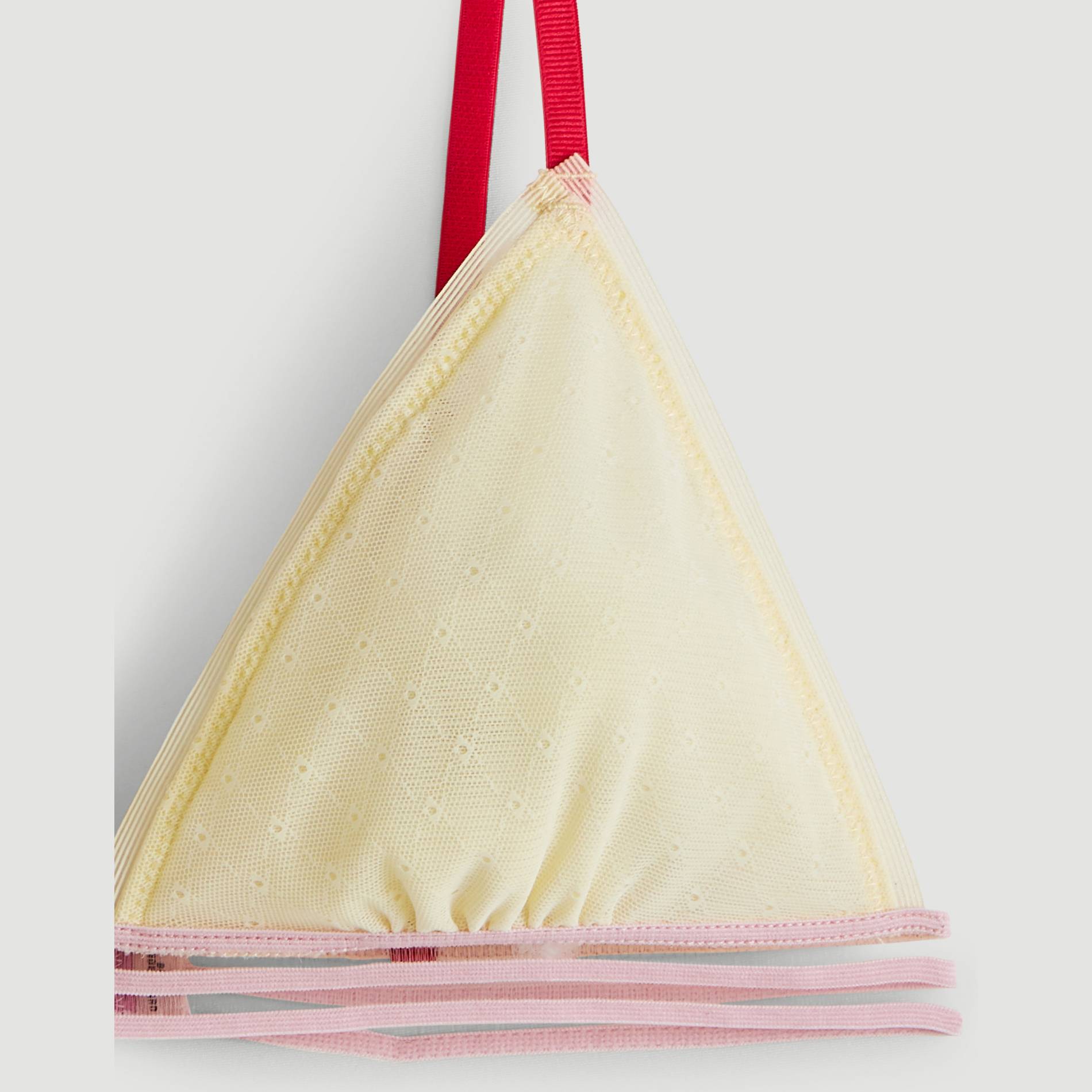 Soutien-gorge triangle, Jaune clair, large image number 2.0