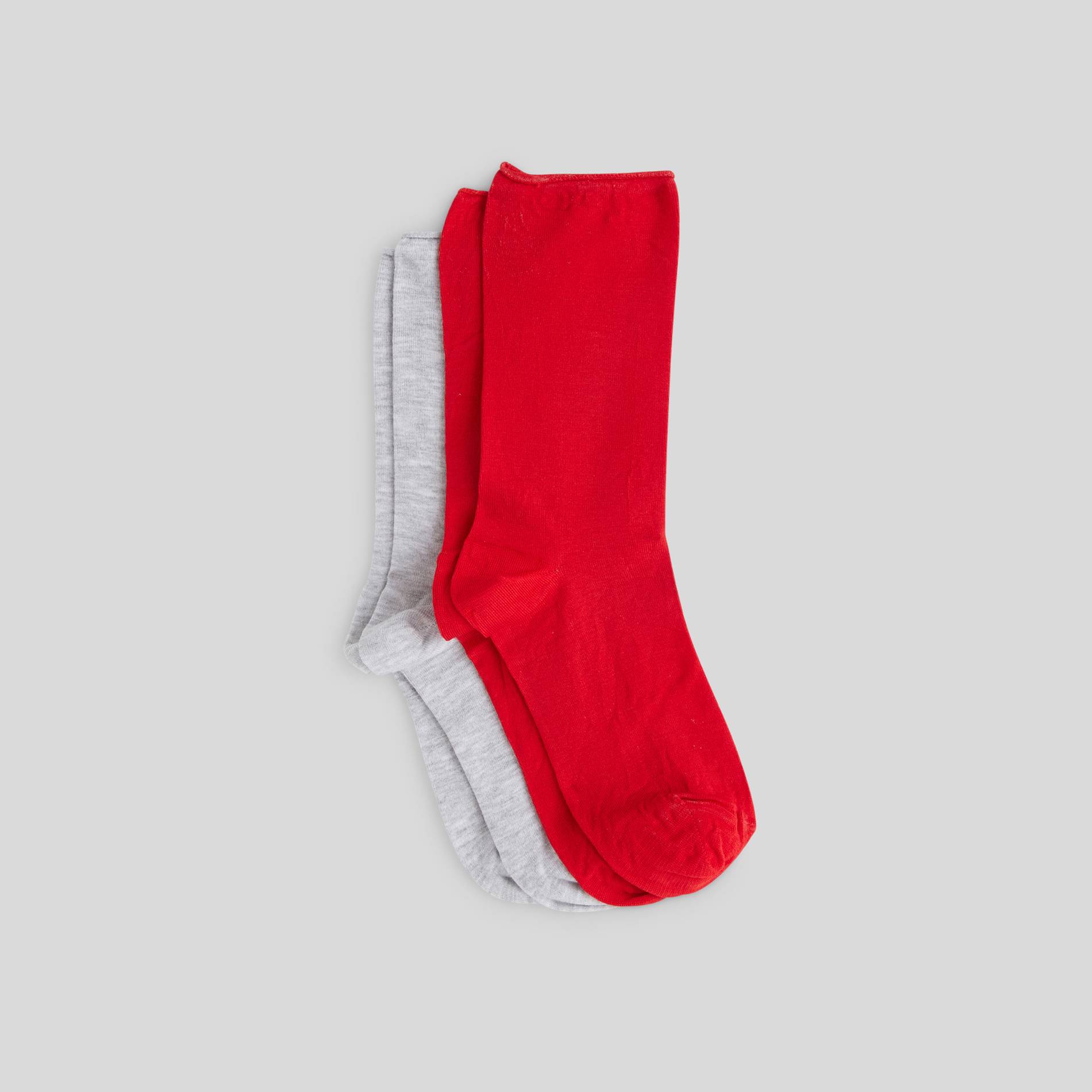 Lot de 2 paires de chaussettes en fil d'écosse, Multicolore, large image number 1