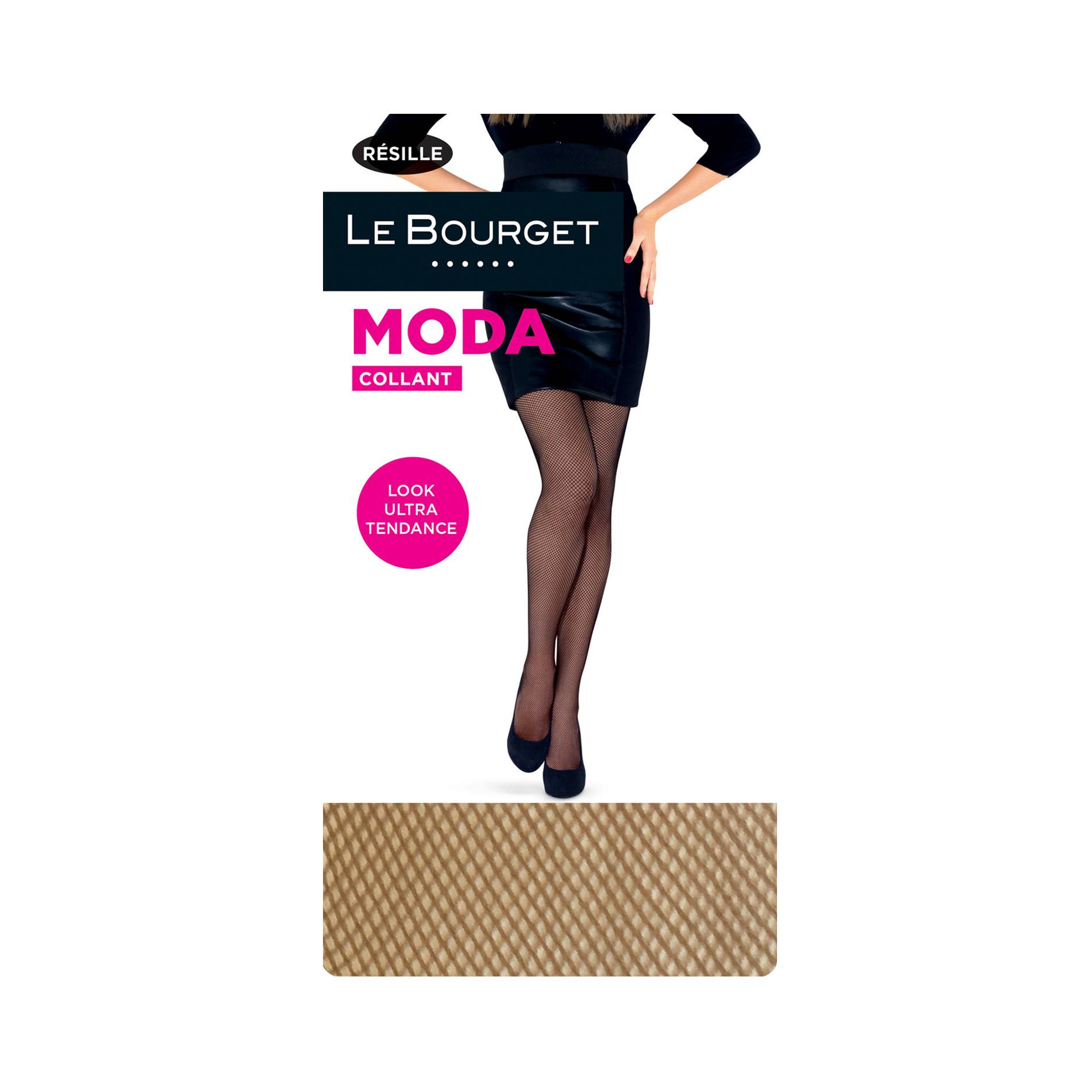 Collant fantaisie petites résilles, Beige, large image number 0