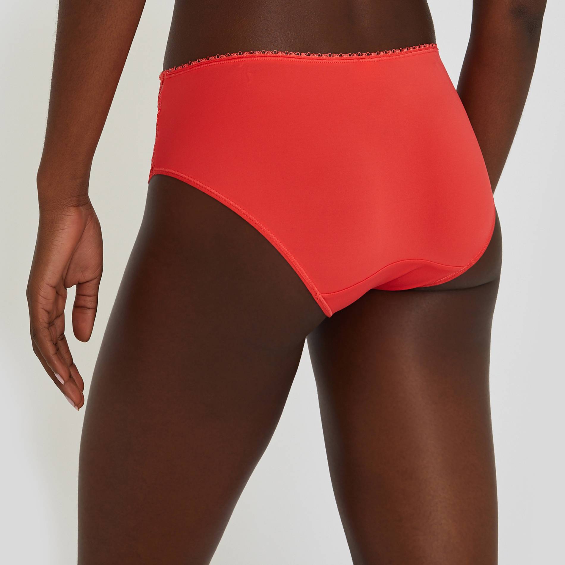 Culotte en dentelle Playtex, Corail, large image number 1.0