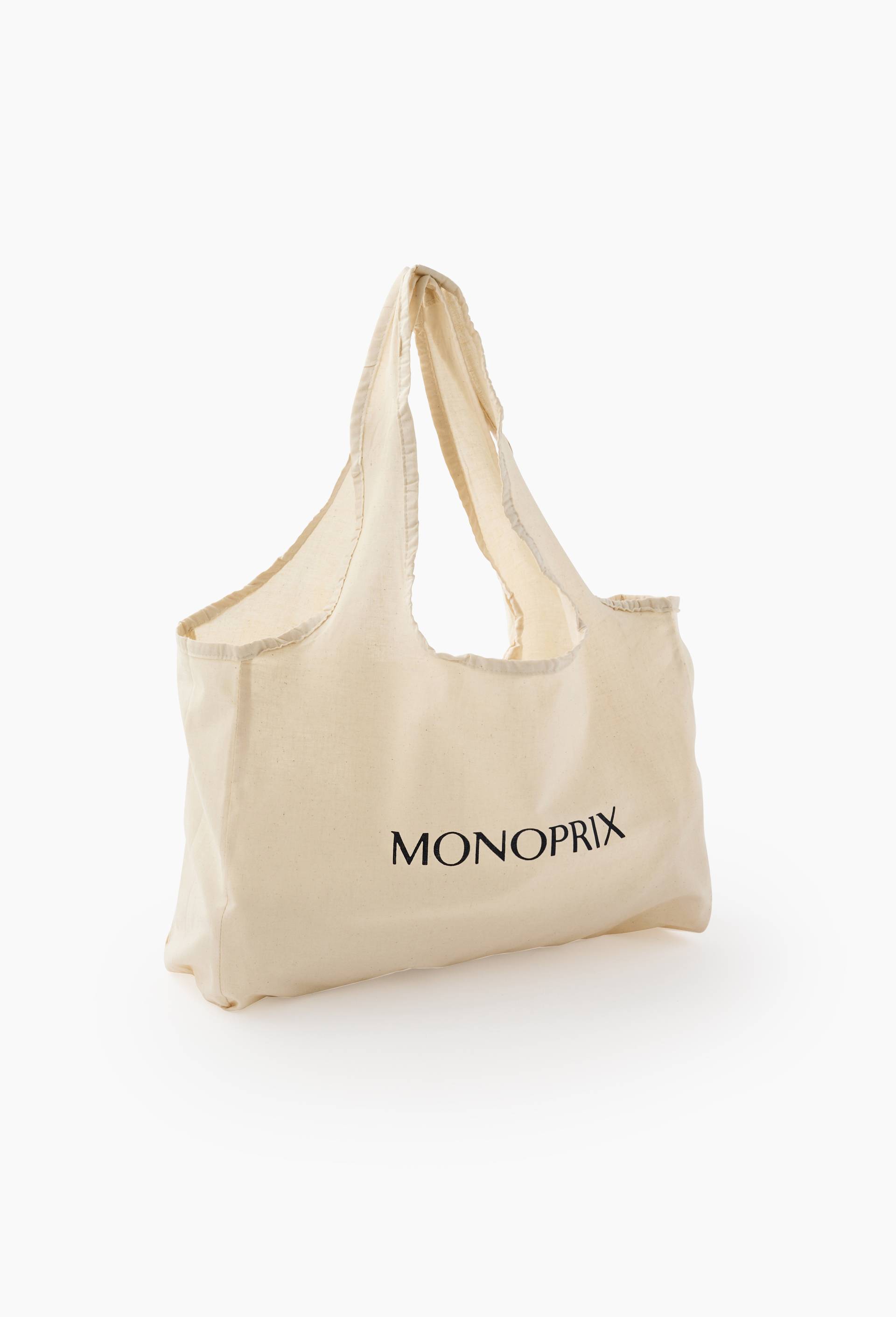 Sac réutilisable en coton BIOlogique Monoprix Maison
