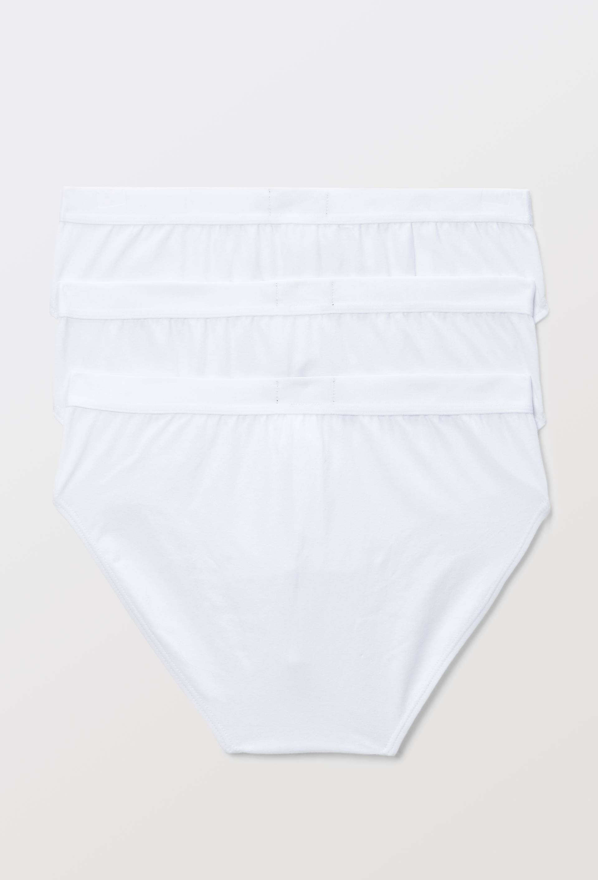 Lot de 3 slips en coton BIO GOTS, Blanc, large image number 1.0