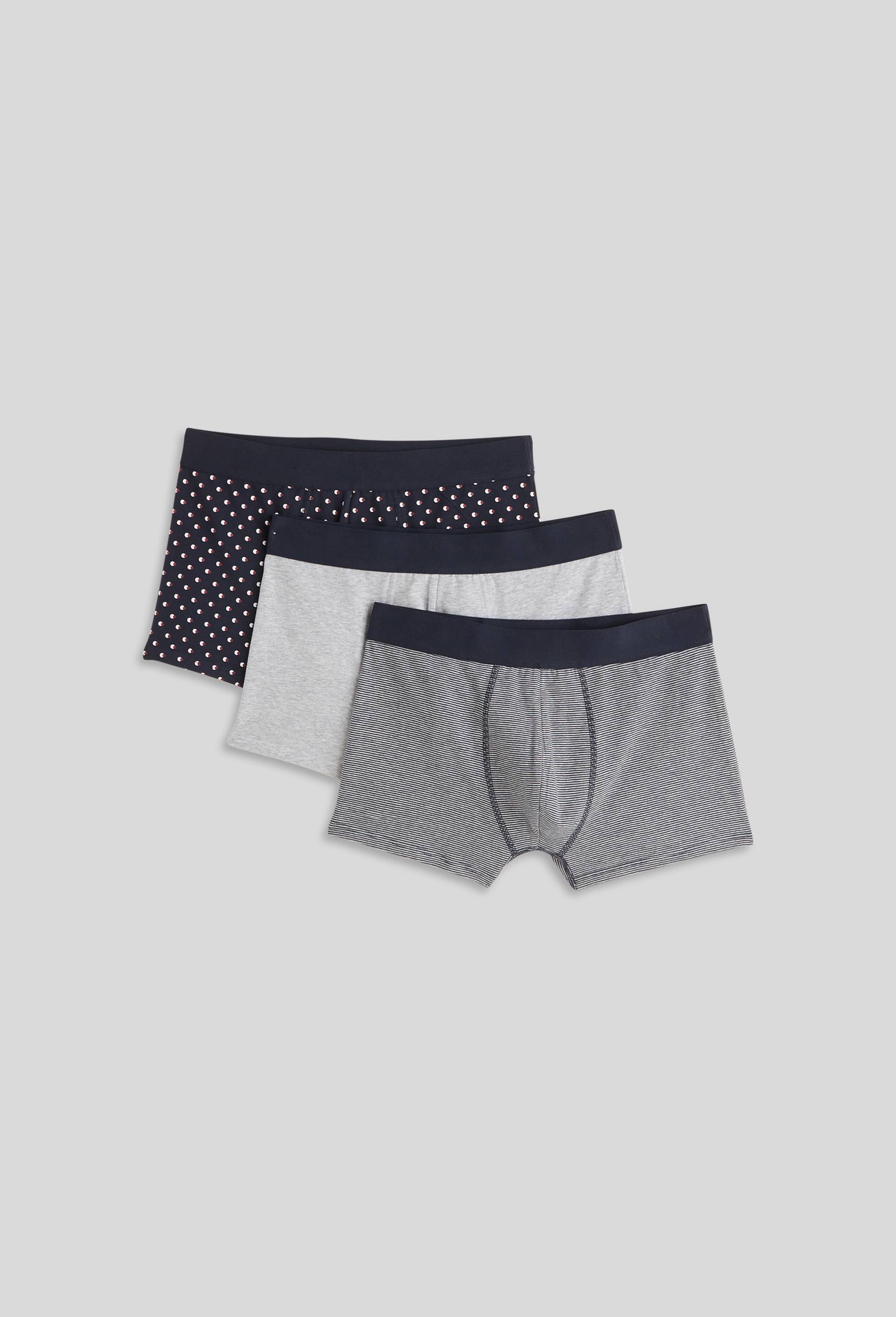 Lot de 3 boxers, Marine, swatch image