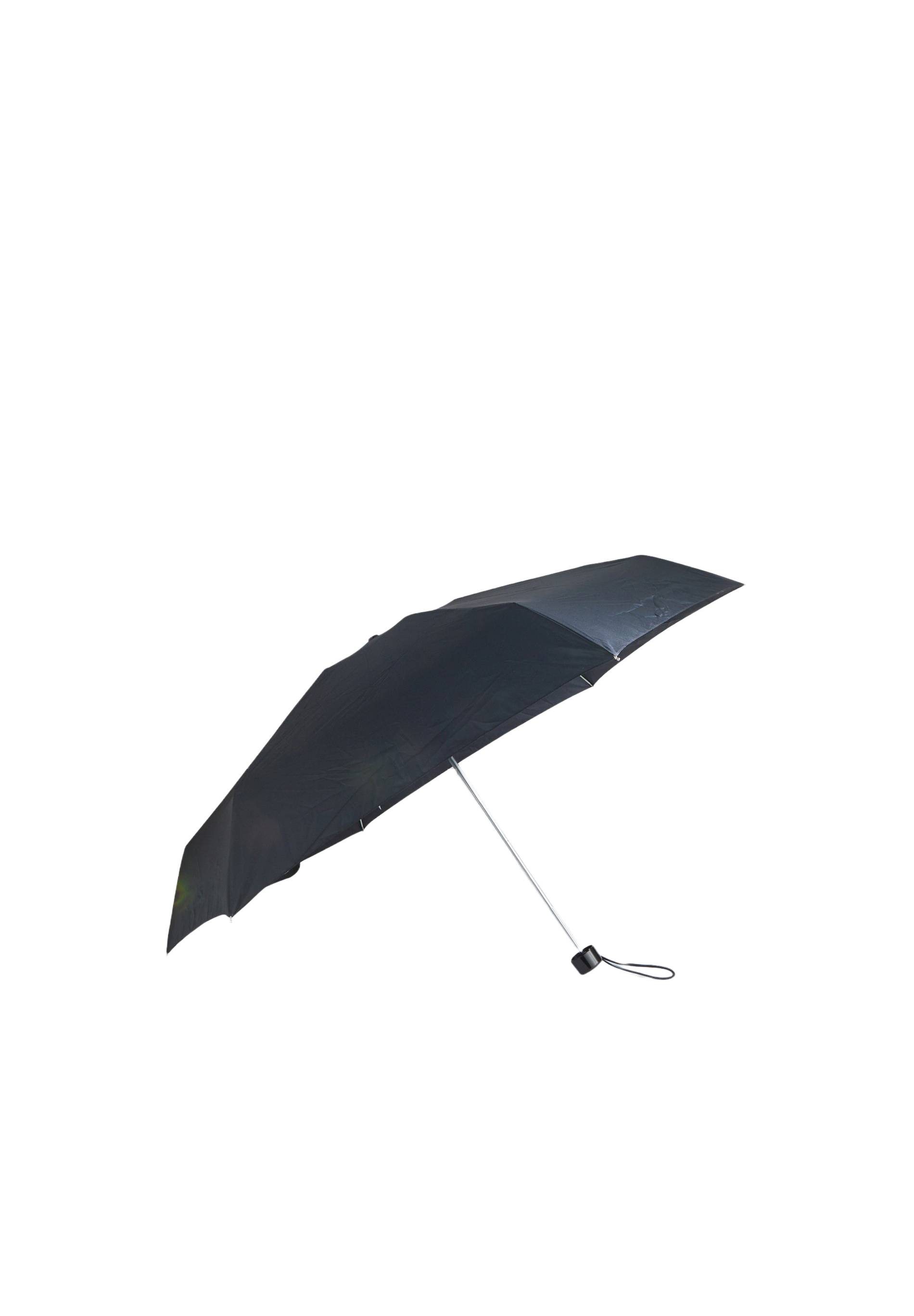 Parapluie manuel mini format uni, Bleu foncé, large image number 2