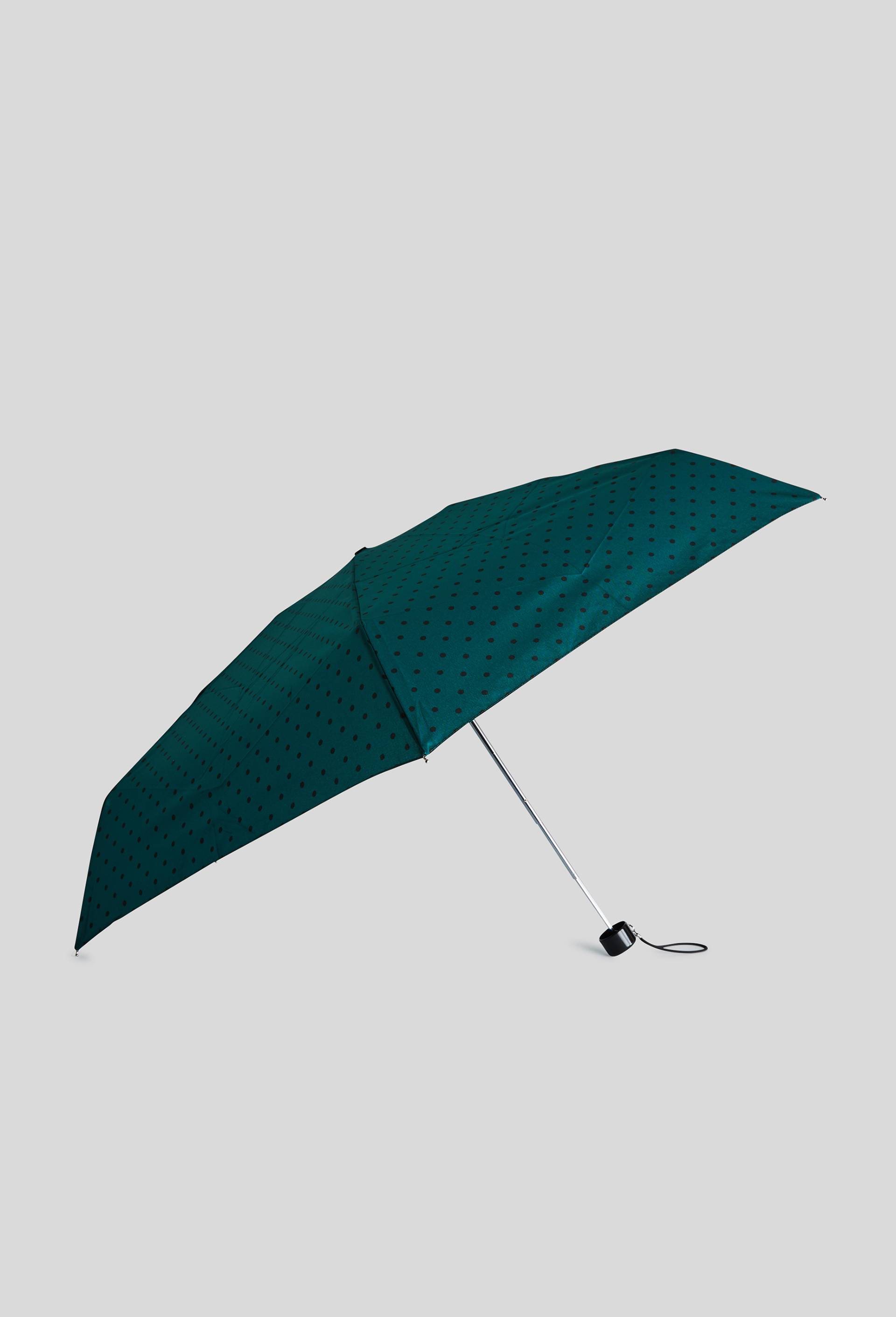 Mini parapluie à pois, Vert, large image number 1