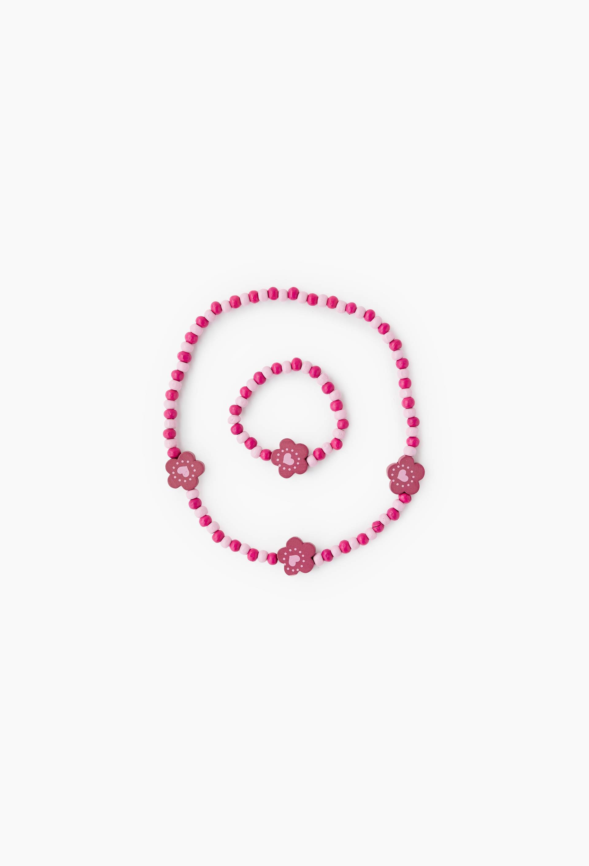 Collier de perles en bois, &agrave; partir de 3 ans, , large image number 0