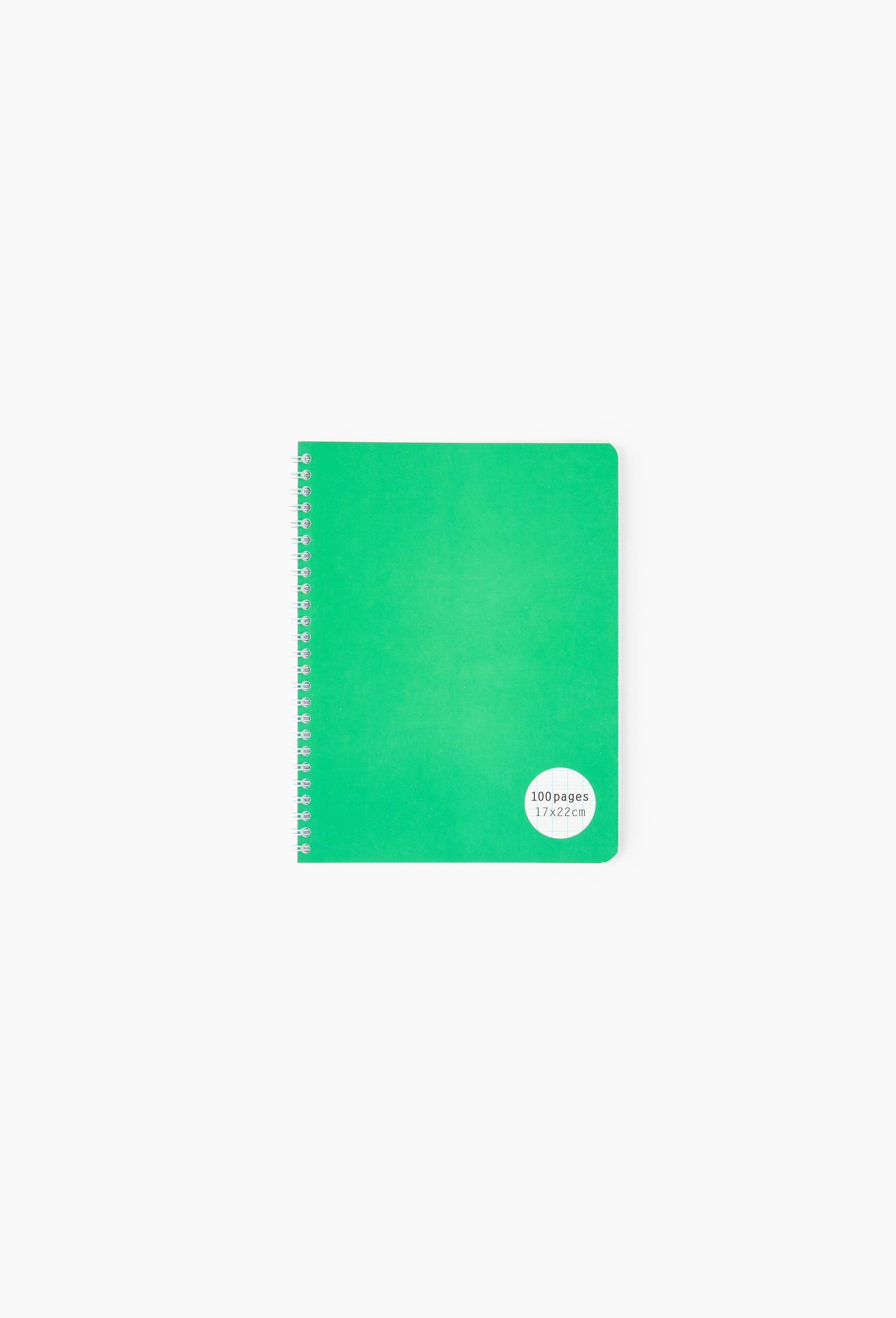 Cahier Spirale 17x22, grands carreaux, 100 pages, , large image number 0