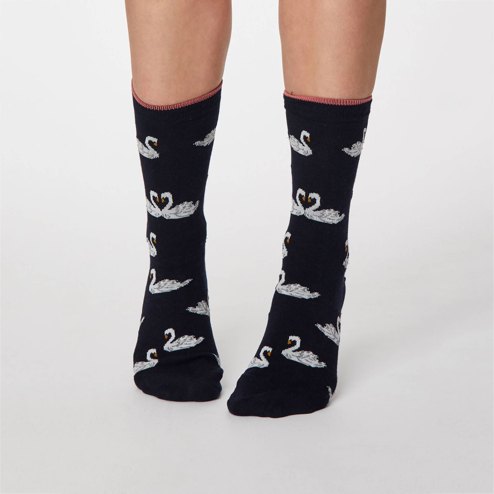 Chaussettes cygnes, Marine, large image number 0