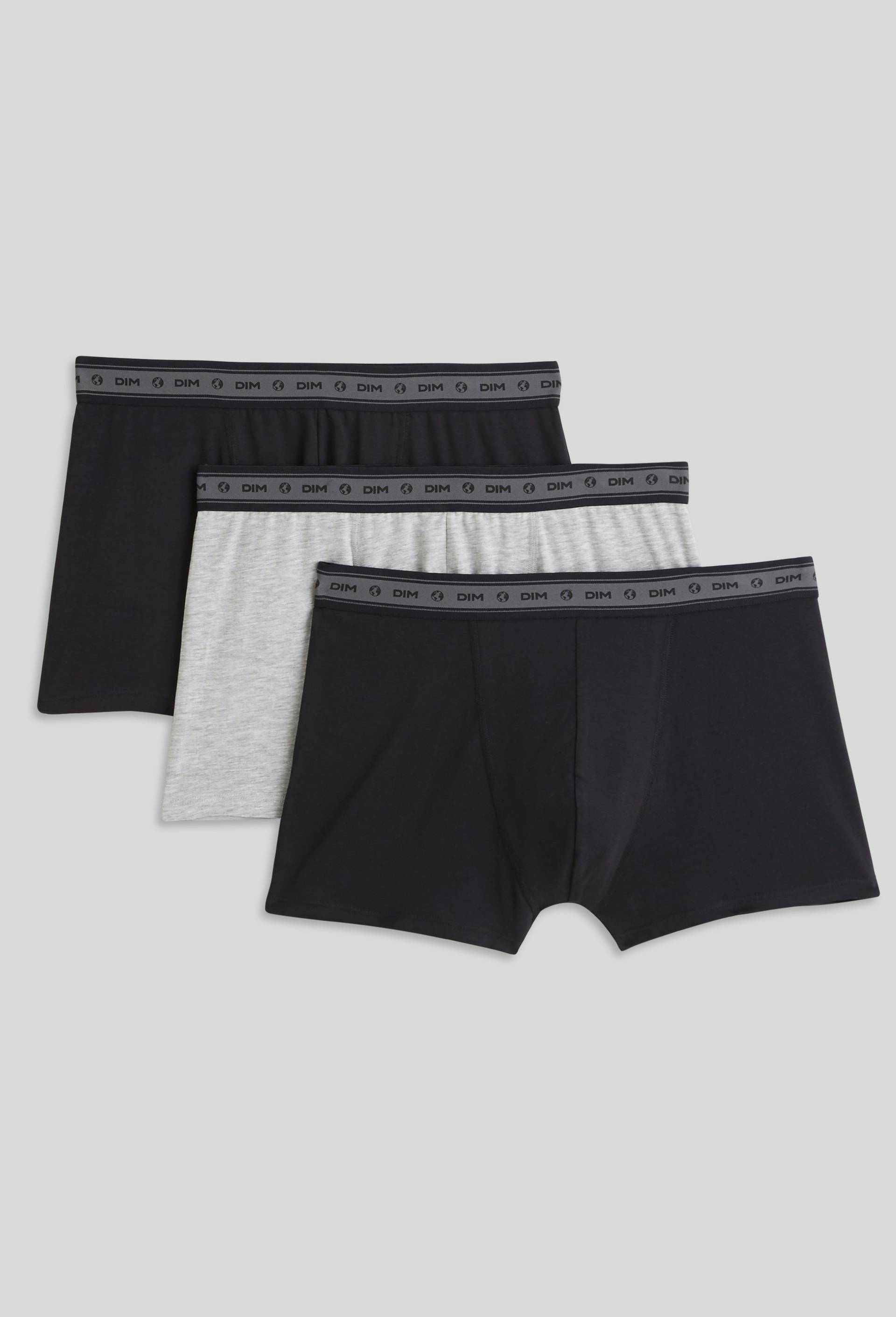 Lot de 3 boxers uni DIM, Multicolore, large image number 0