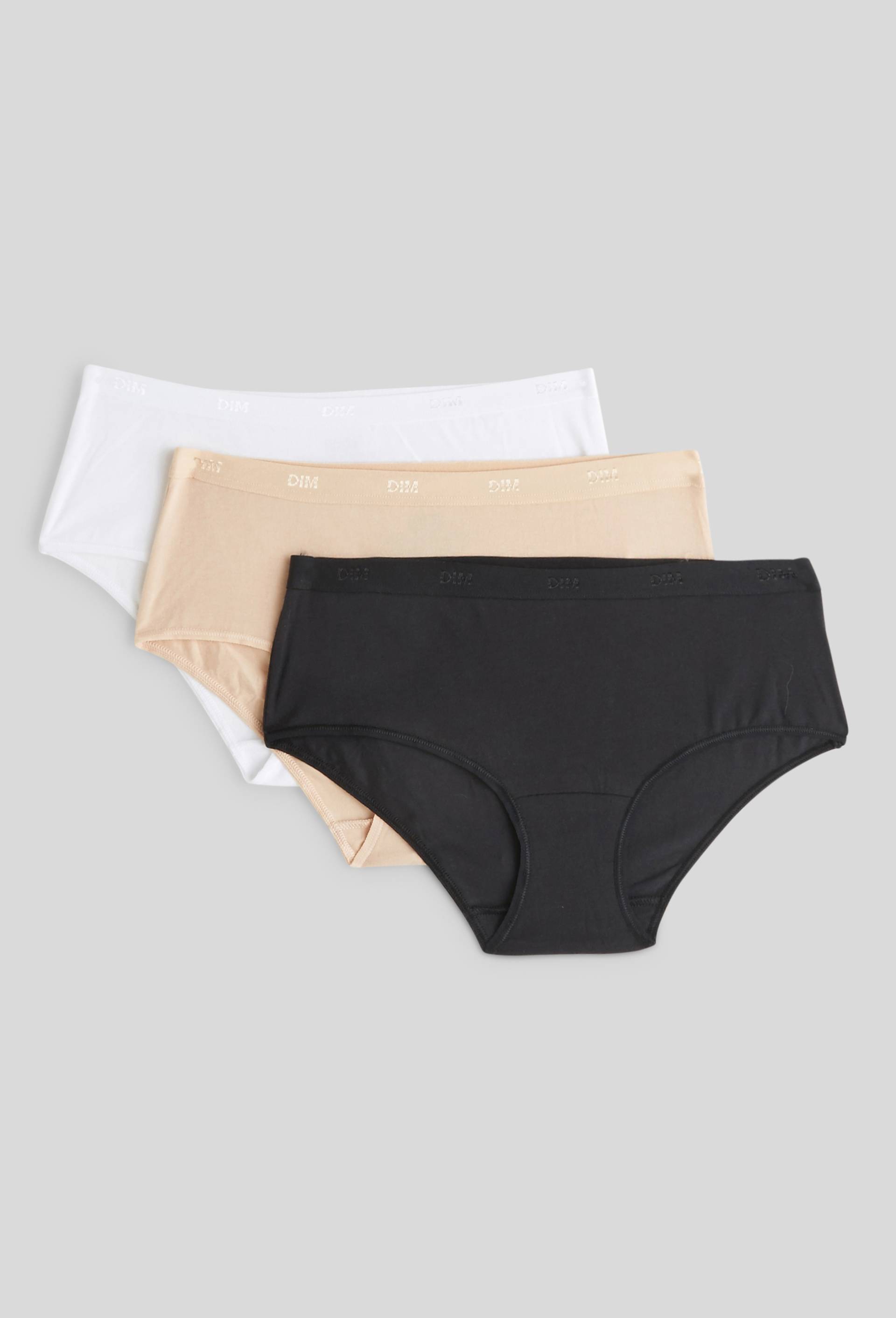 Lot de 3 boxers en coton ECO DIM, Beige clair, large image number 0