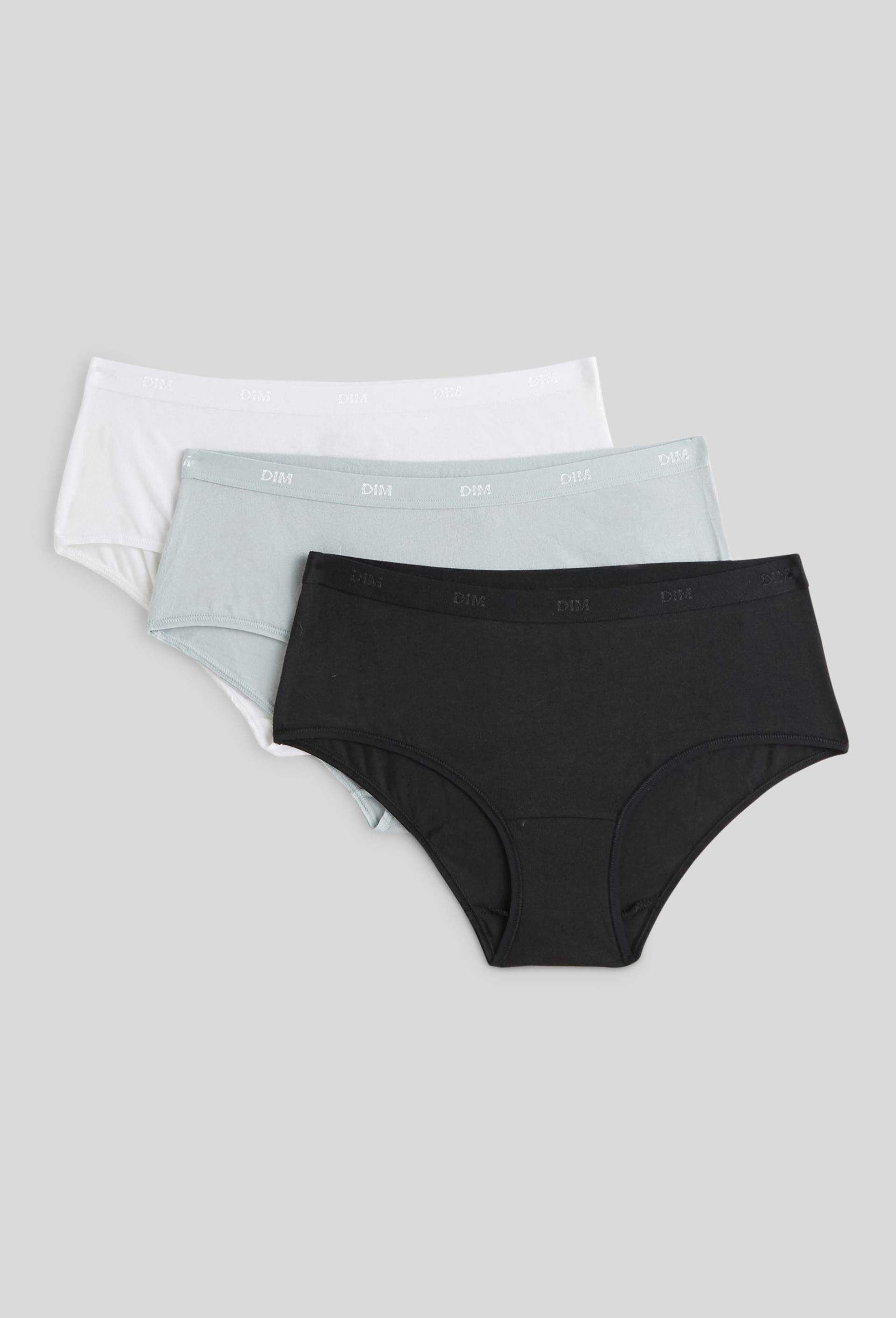 Lot de 3 boxers en coton ECO DIM, Noir, large image number 0