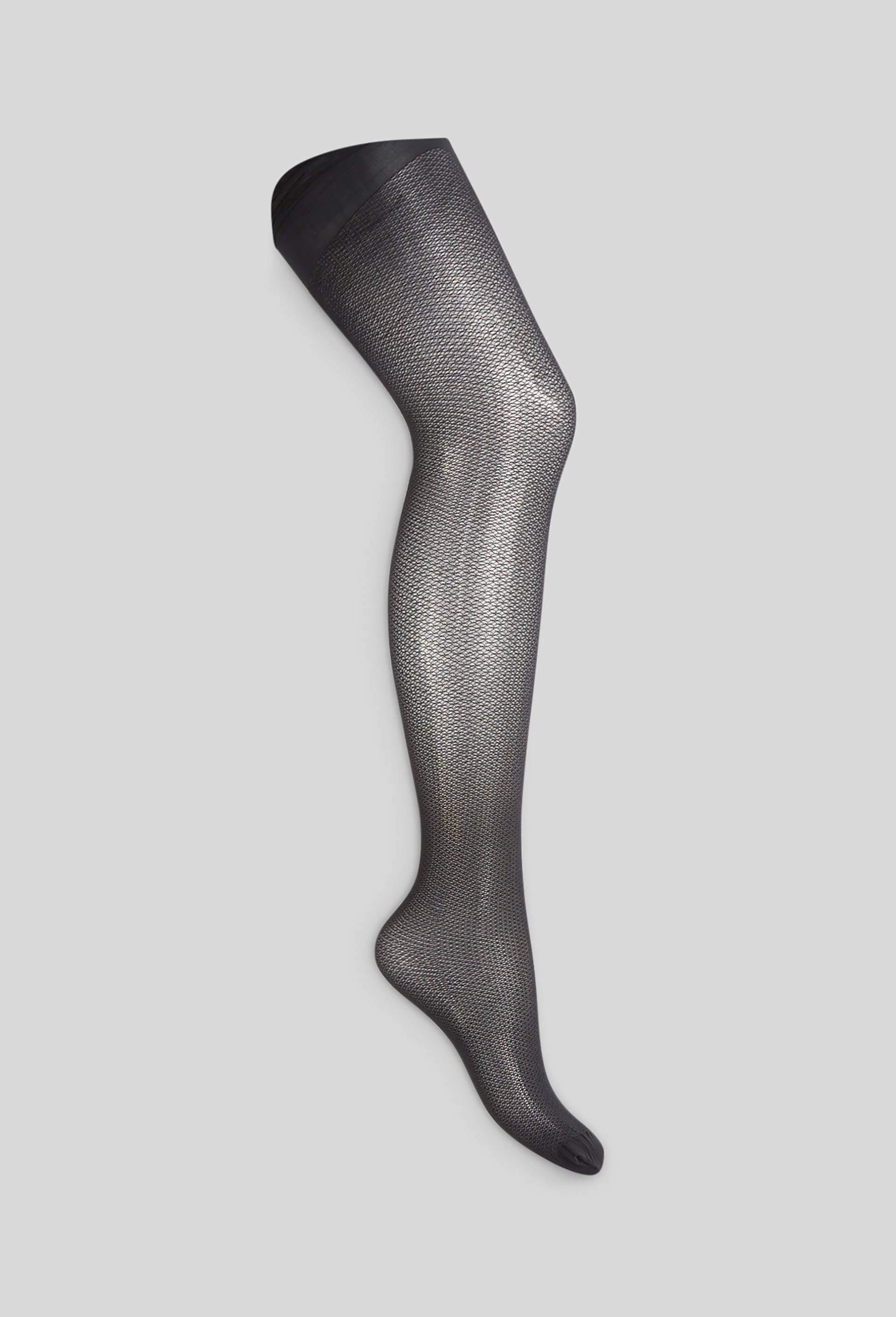Collants à motif, Noir, large image number 1