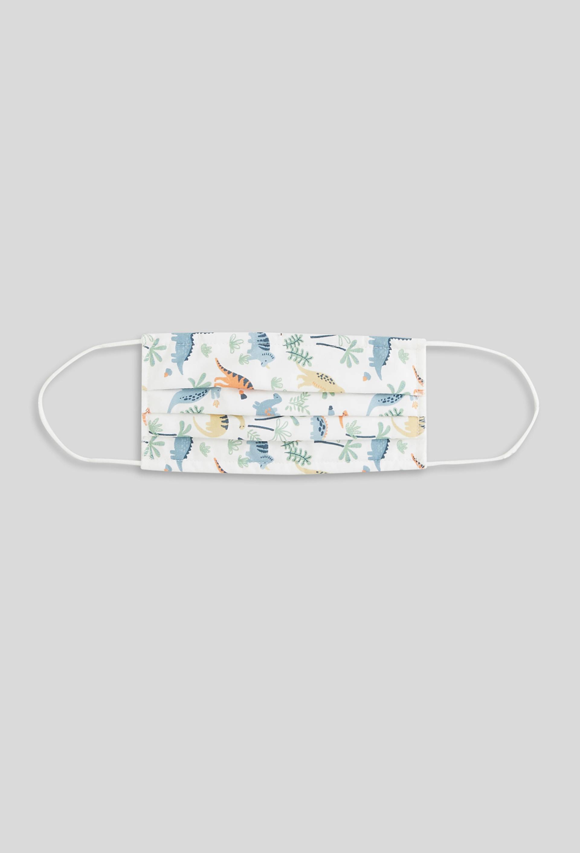 Lot de 2 masques en tissu lavables enfants, Bleu, swatch image