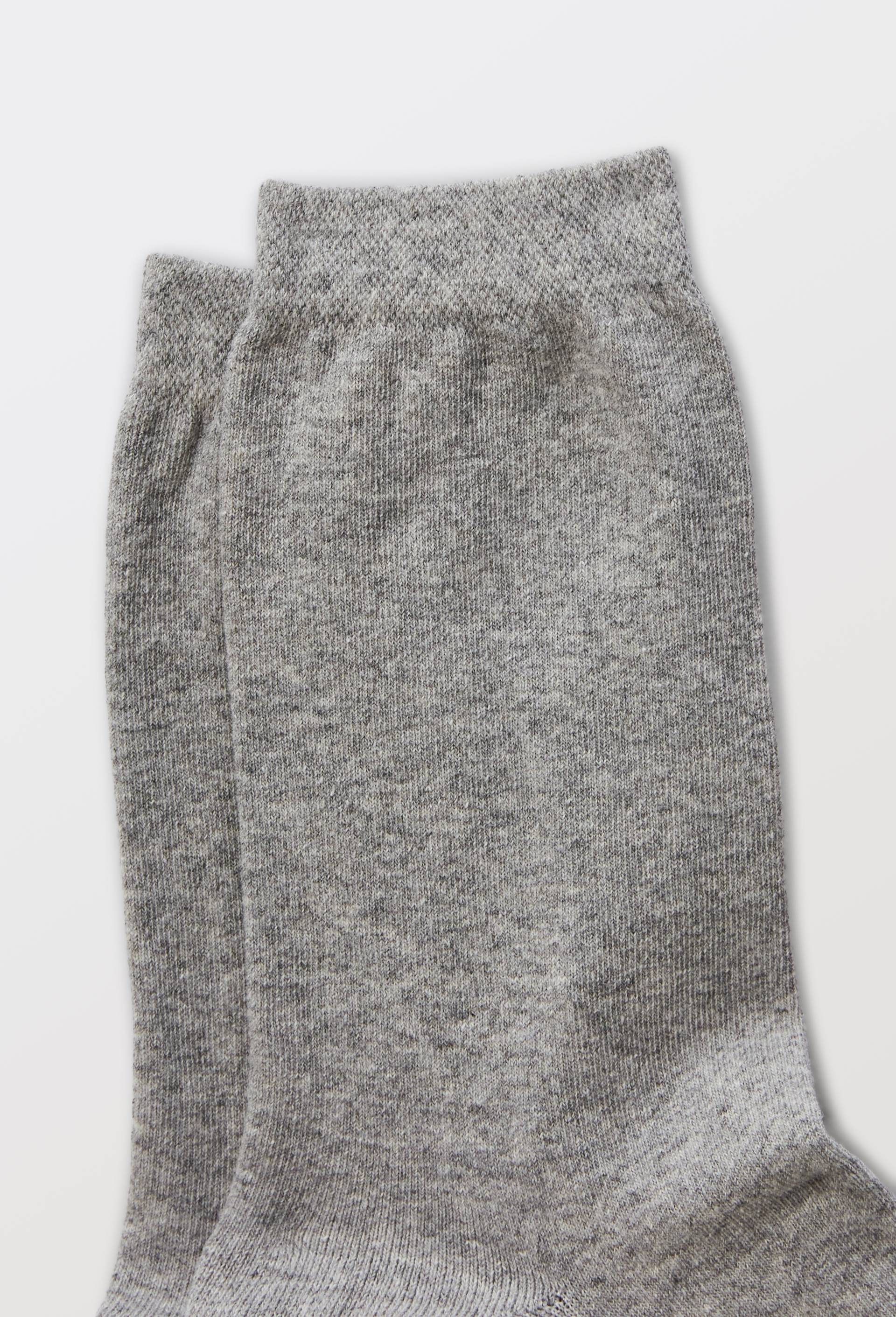 Paire de chaussettes en coton Labonal, Gris, large image number 1.0