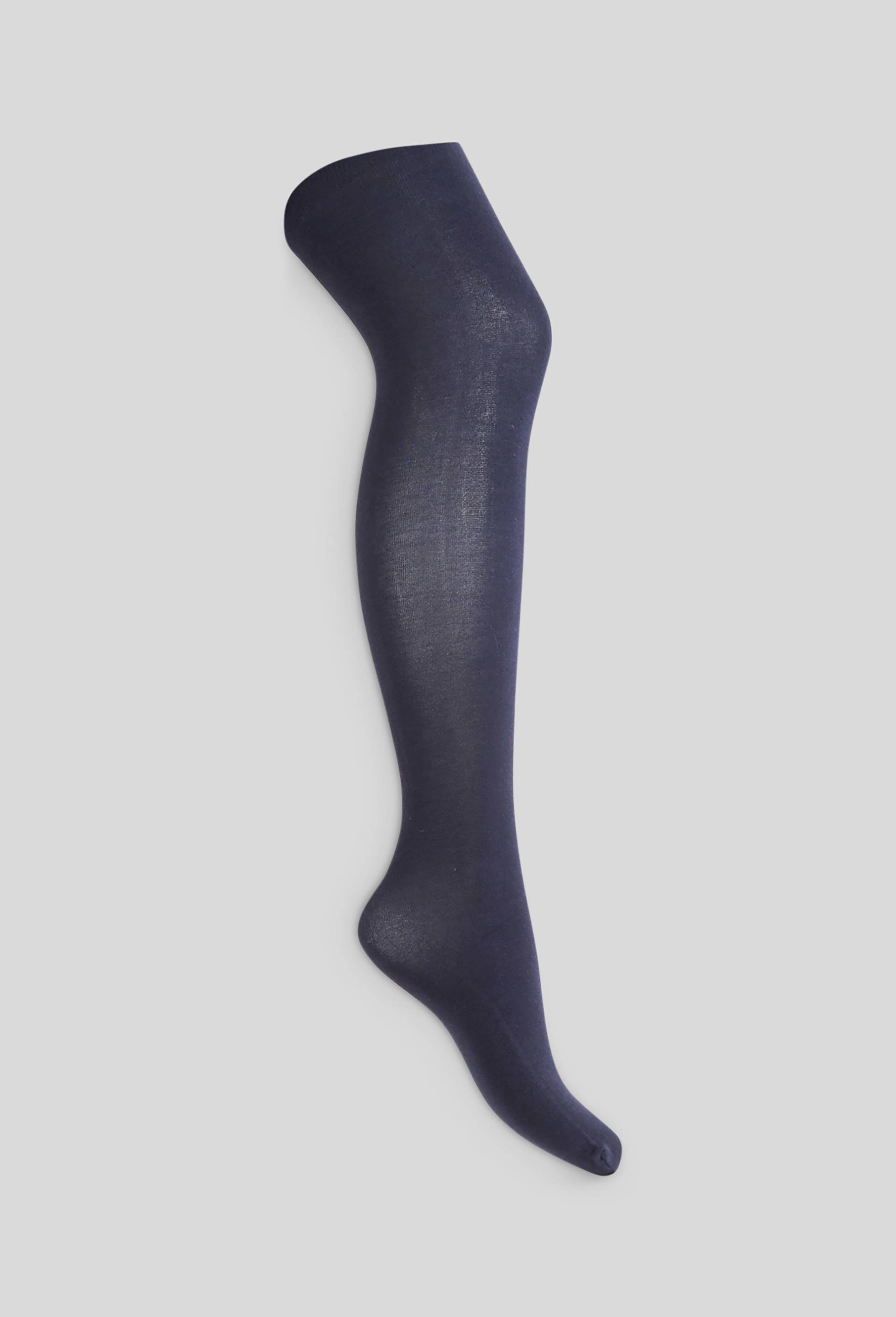 Collant en coton BIO Le bourget, Bleu fonc&eacute;, large image number 1
