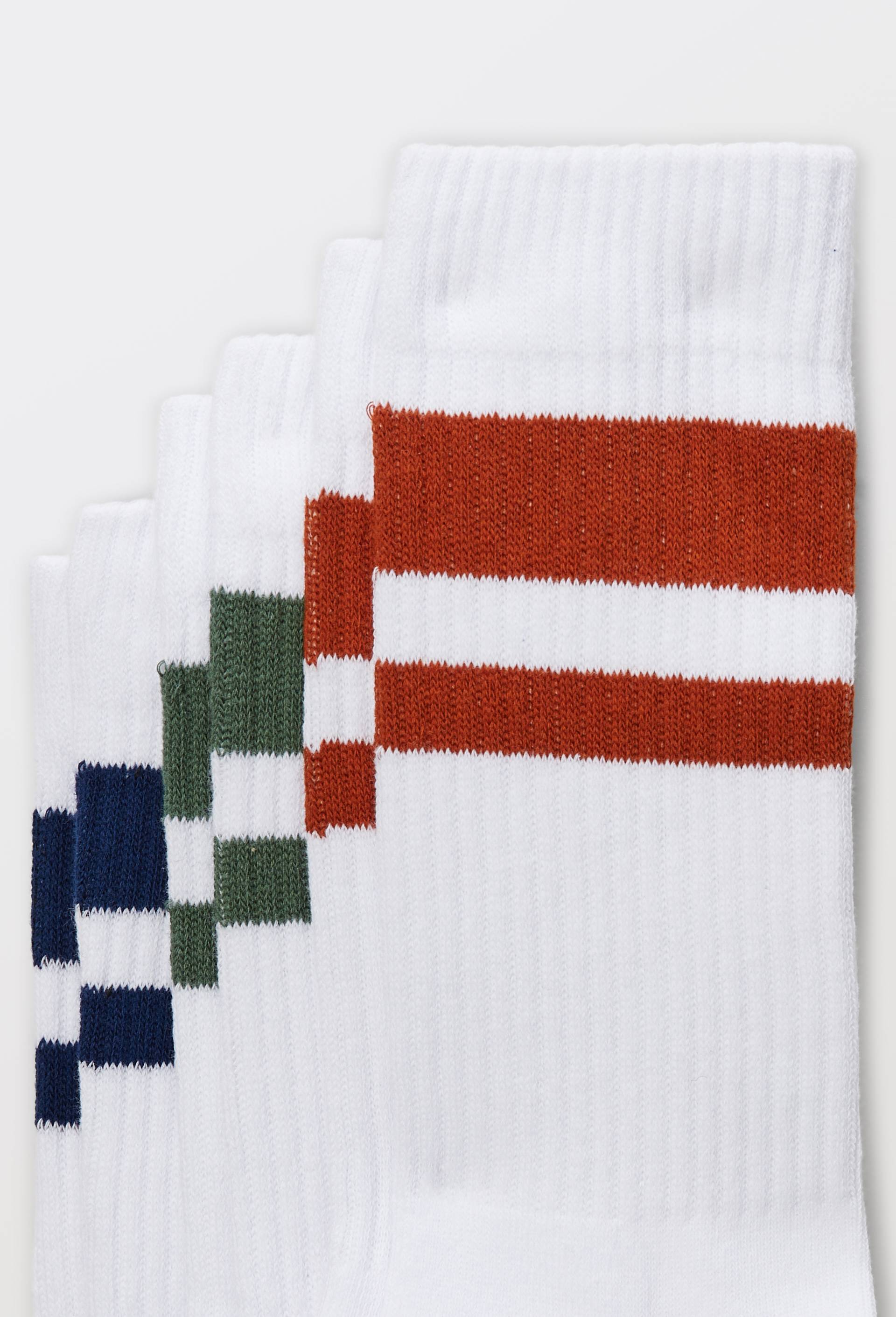 Lot de 3 paires de chaussettes en coton DIM, Blanc, large image number 1