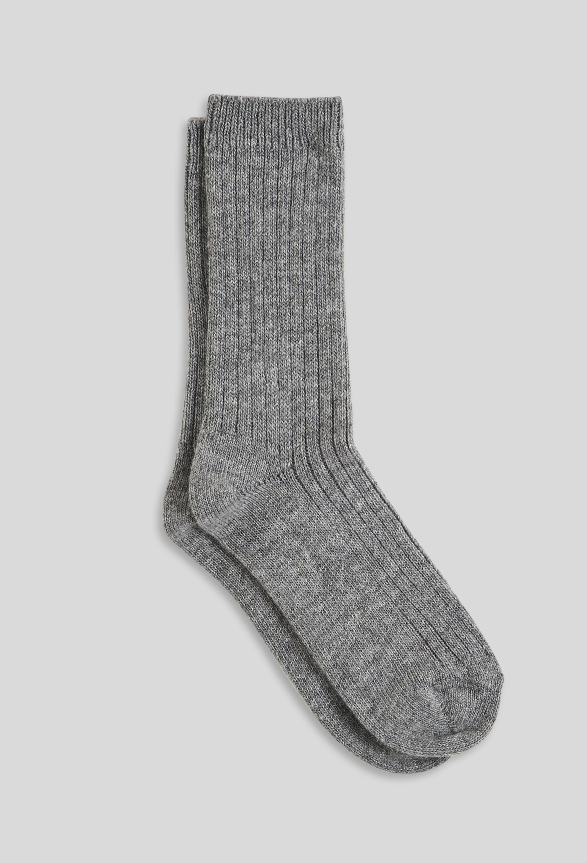 Paire de chaussettes en cachemire, Gris, large image number 0