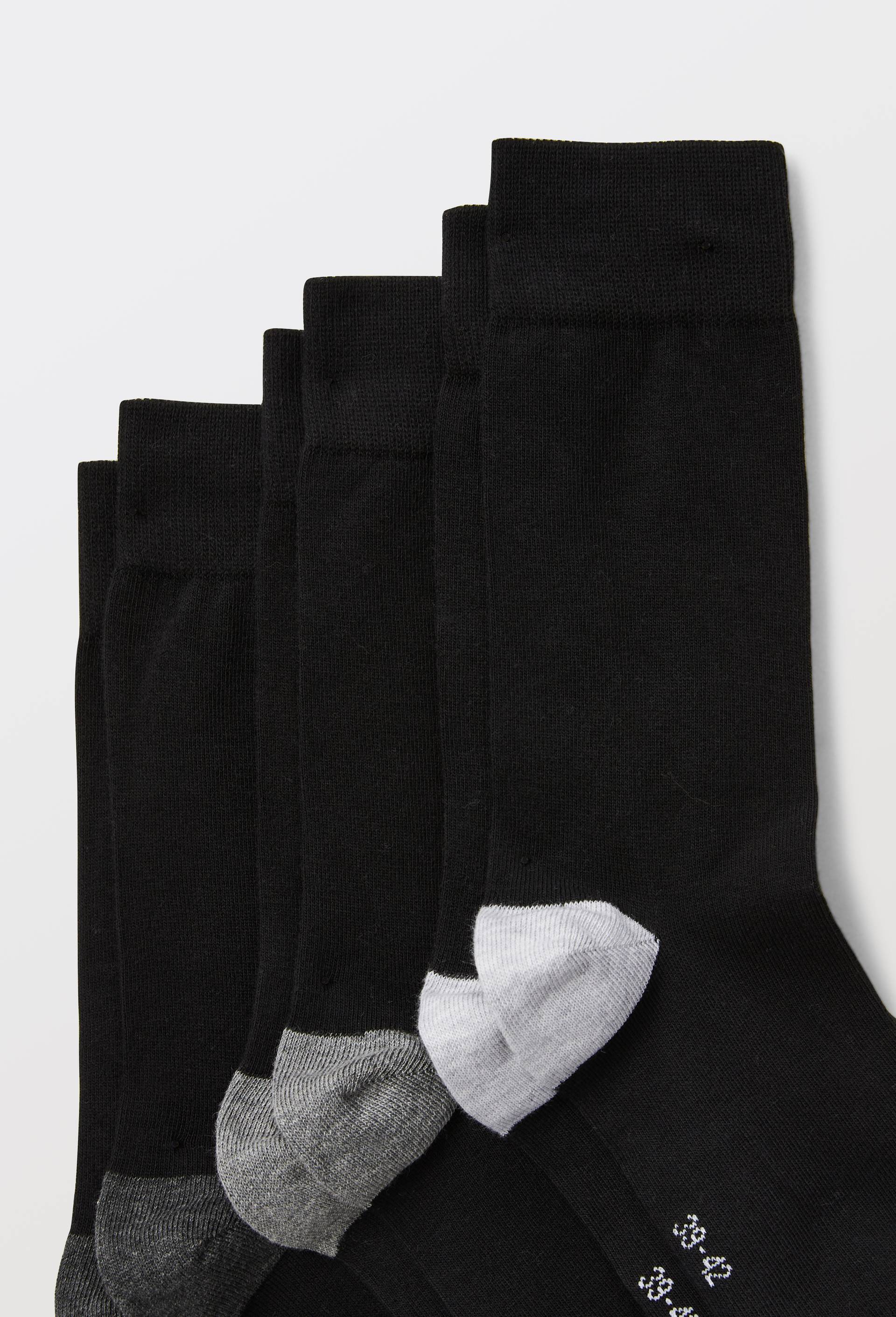 Lot de 3 paires de chaussettes fantaisie en coton, Gris, large image number 1.0