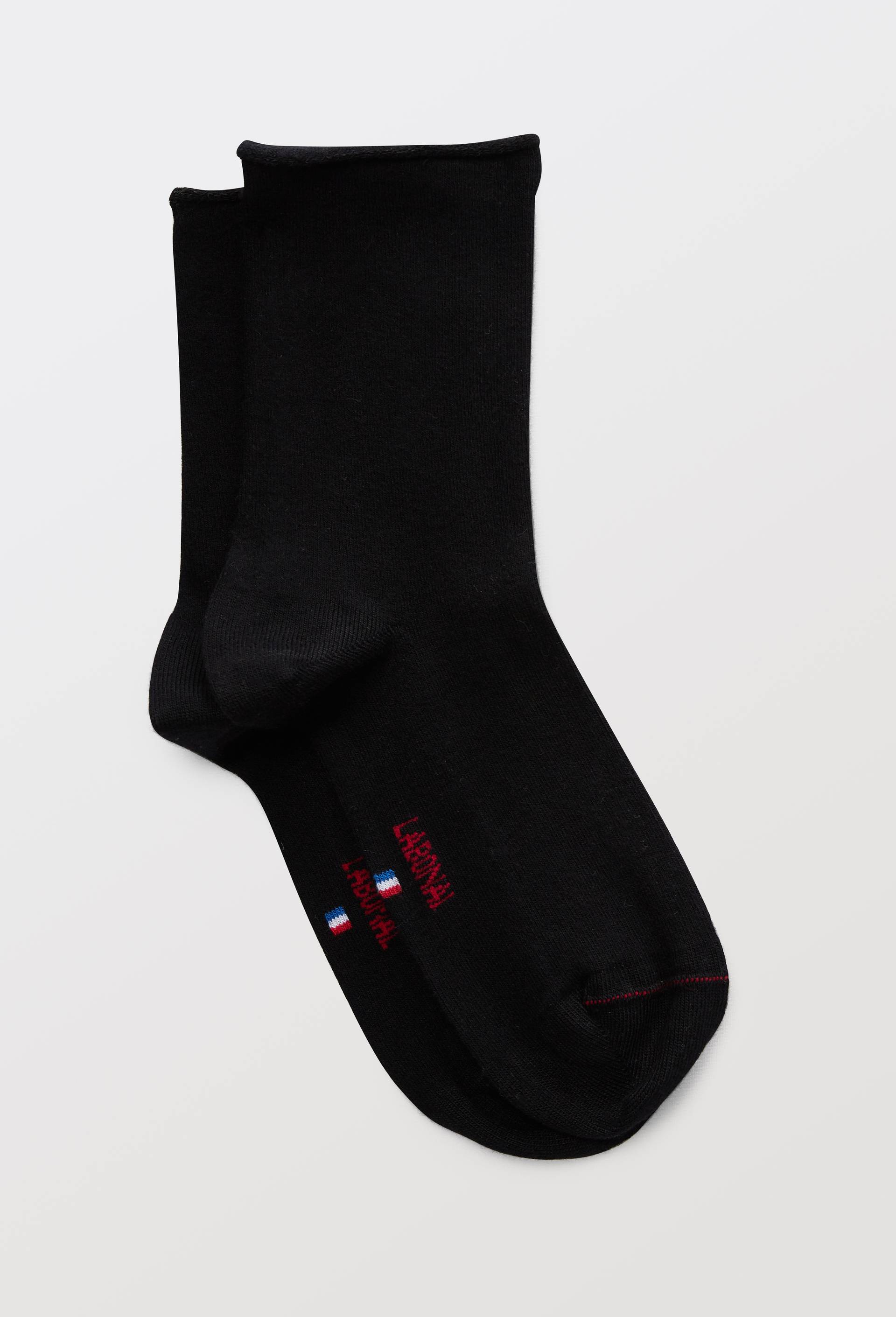 Paire de chaussettes en bambou Labonal, Noir, swatch image