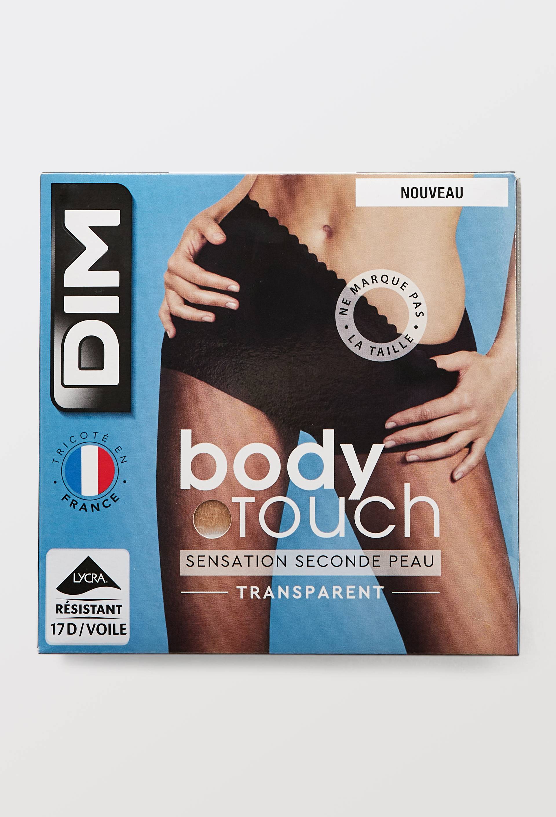 Collants transparents effet nude BODY TOUCH DIM, Beige clair, large image number 1.0