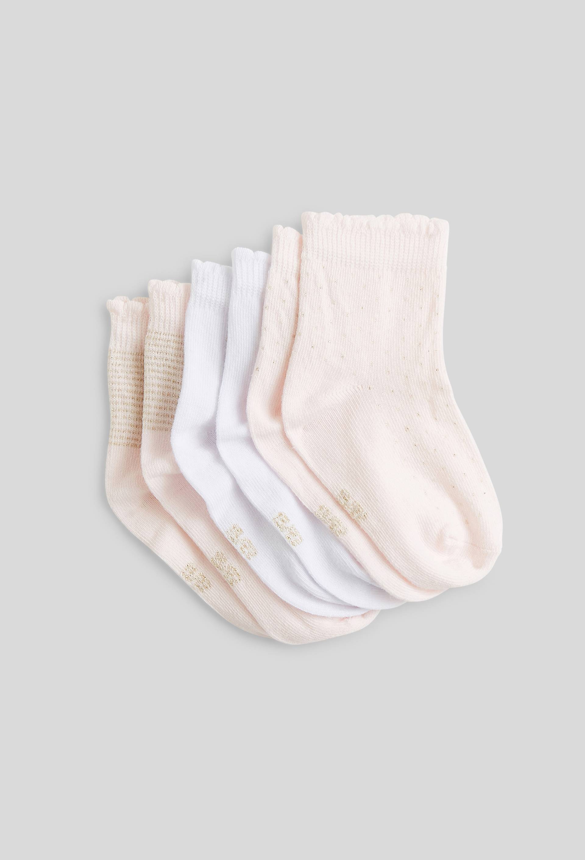 BOUT'CHOU - Lot de 3 paires de chaussettes à motifs contenant coton BIO
