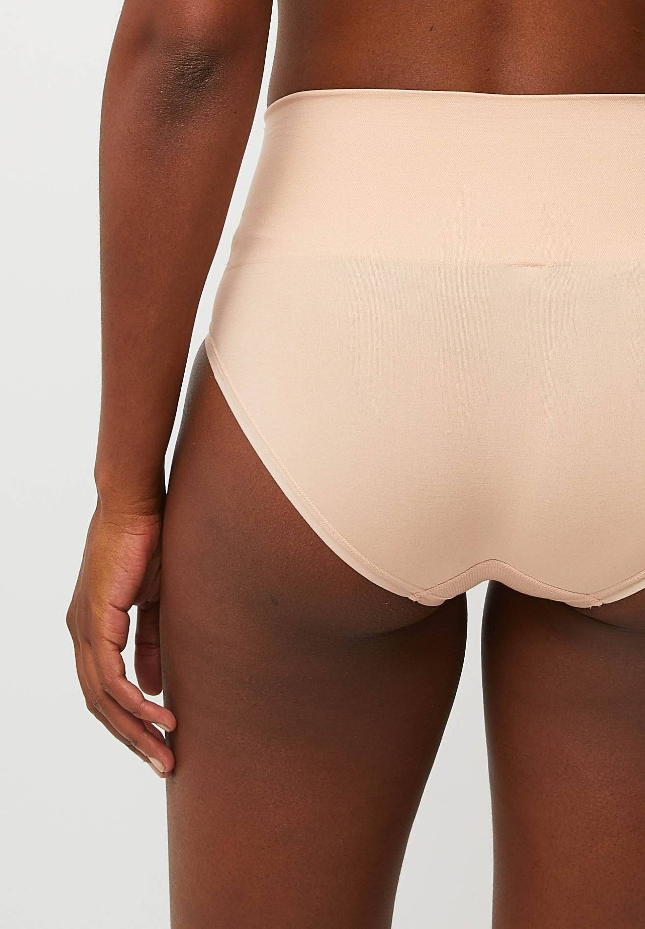 Culotte taille haute sans coutures, Rose clair, large image number 5