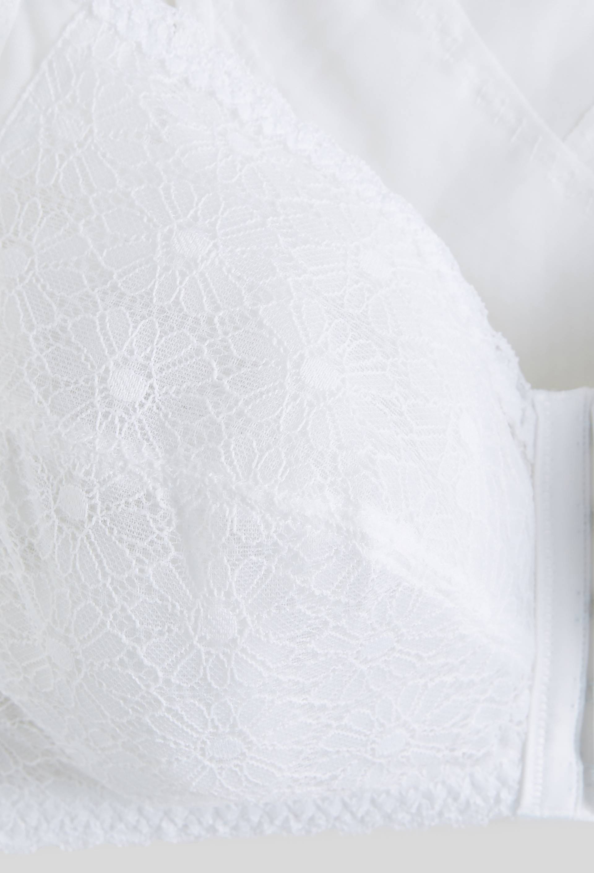 Soutien-gorge post-op&eacute;ratoire sans armatures, Blanc, large image number 2