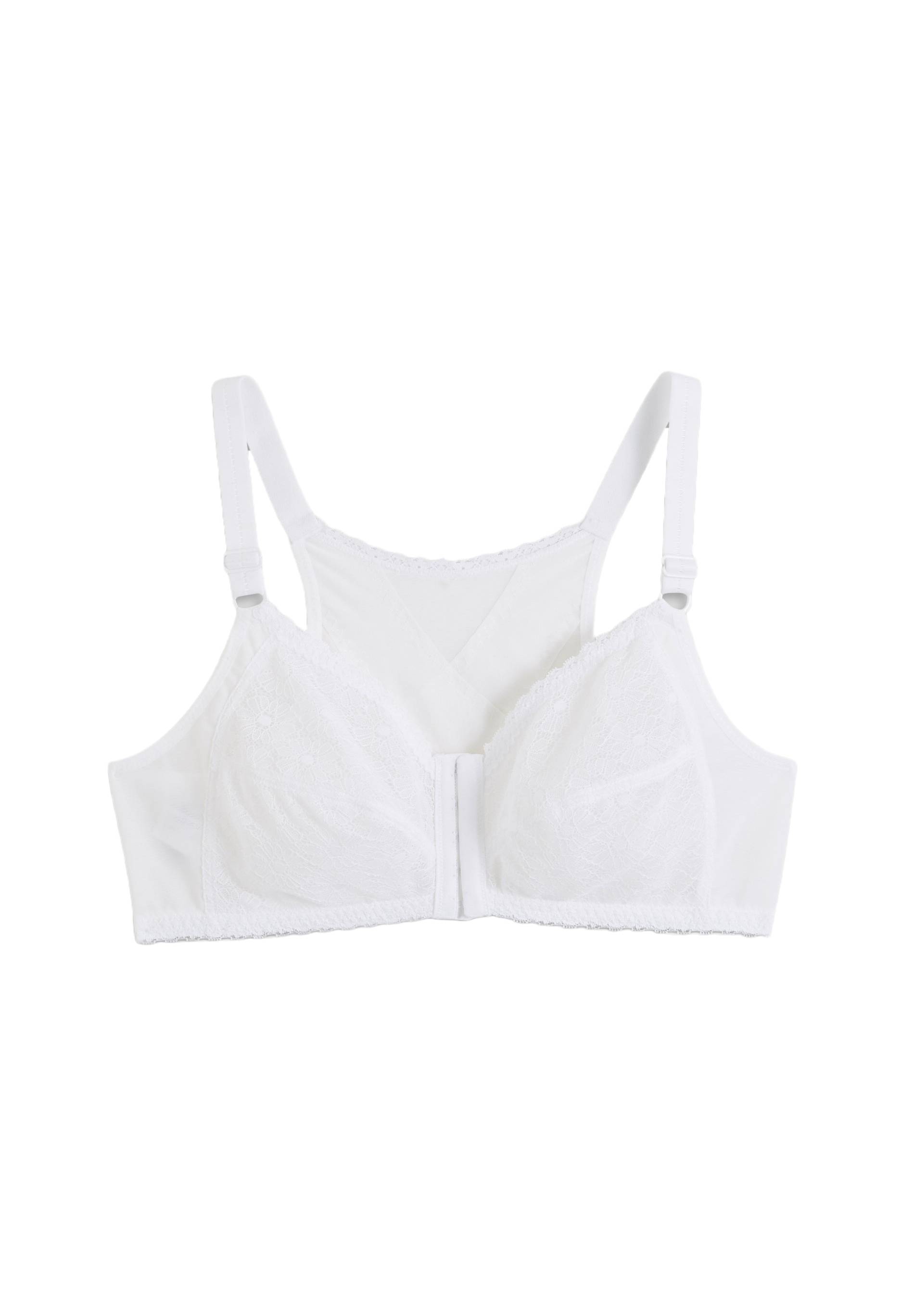 Soutien-gorge post-op&eacute;ratoire sans armatures, Blanc, large image number 3