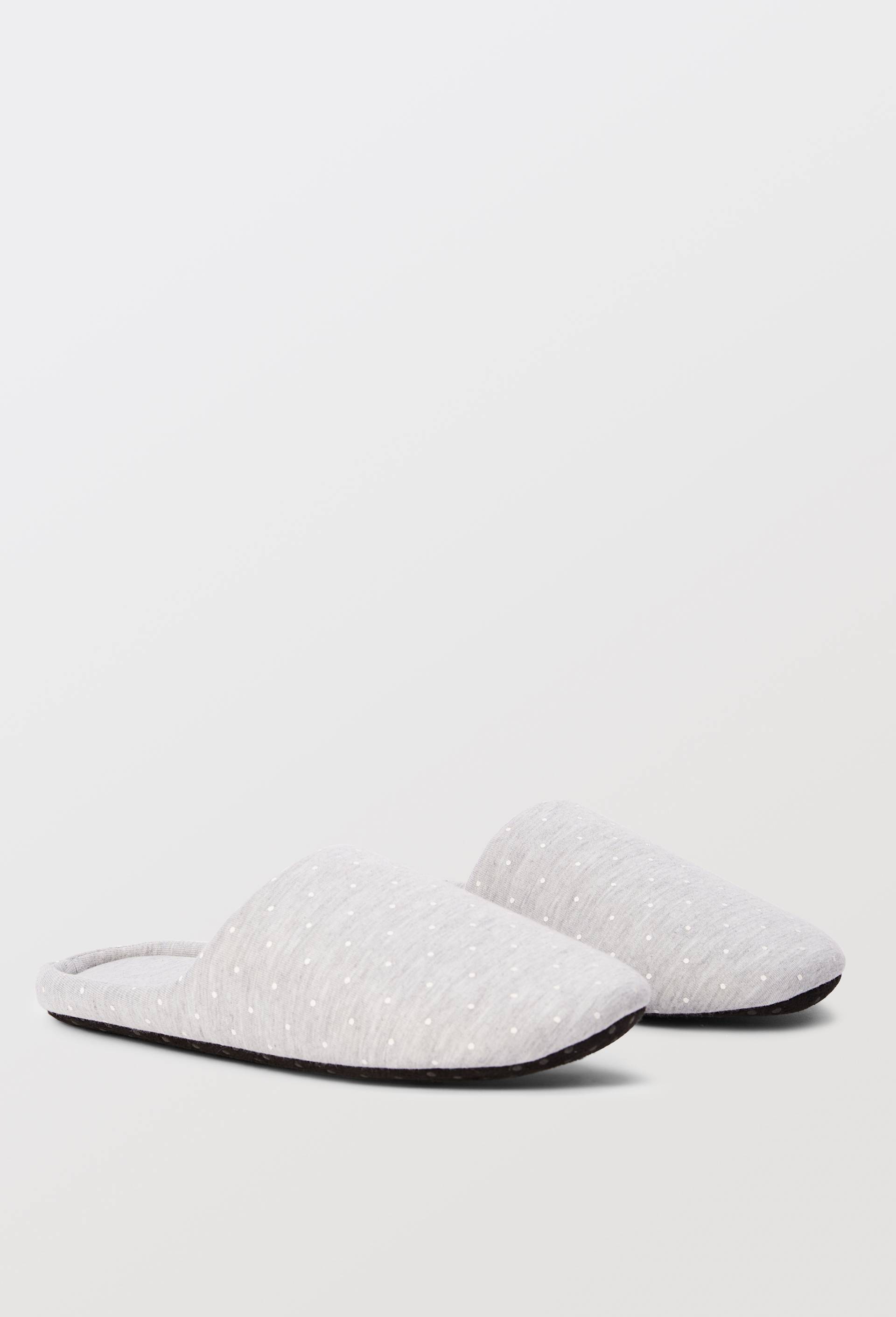 Mules &agrave; pois, Gris, large image number 0
