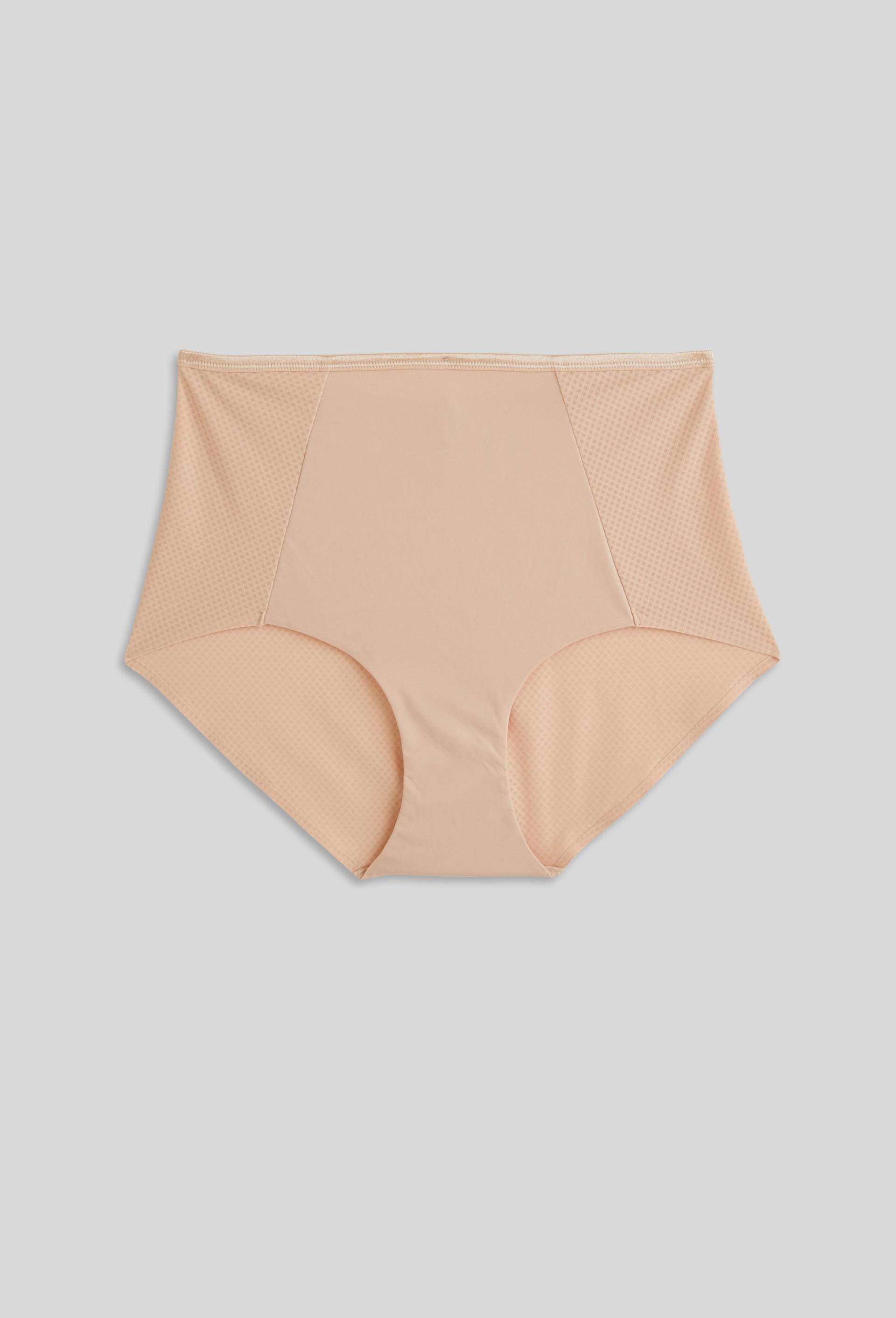 Culotte taille haute ventre plat en microfibre fantaisie, Rose clair, large image number 2