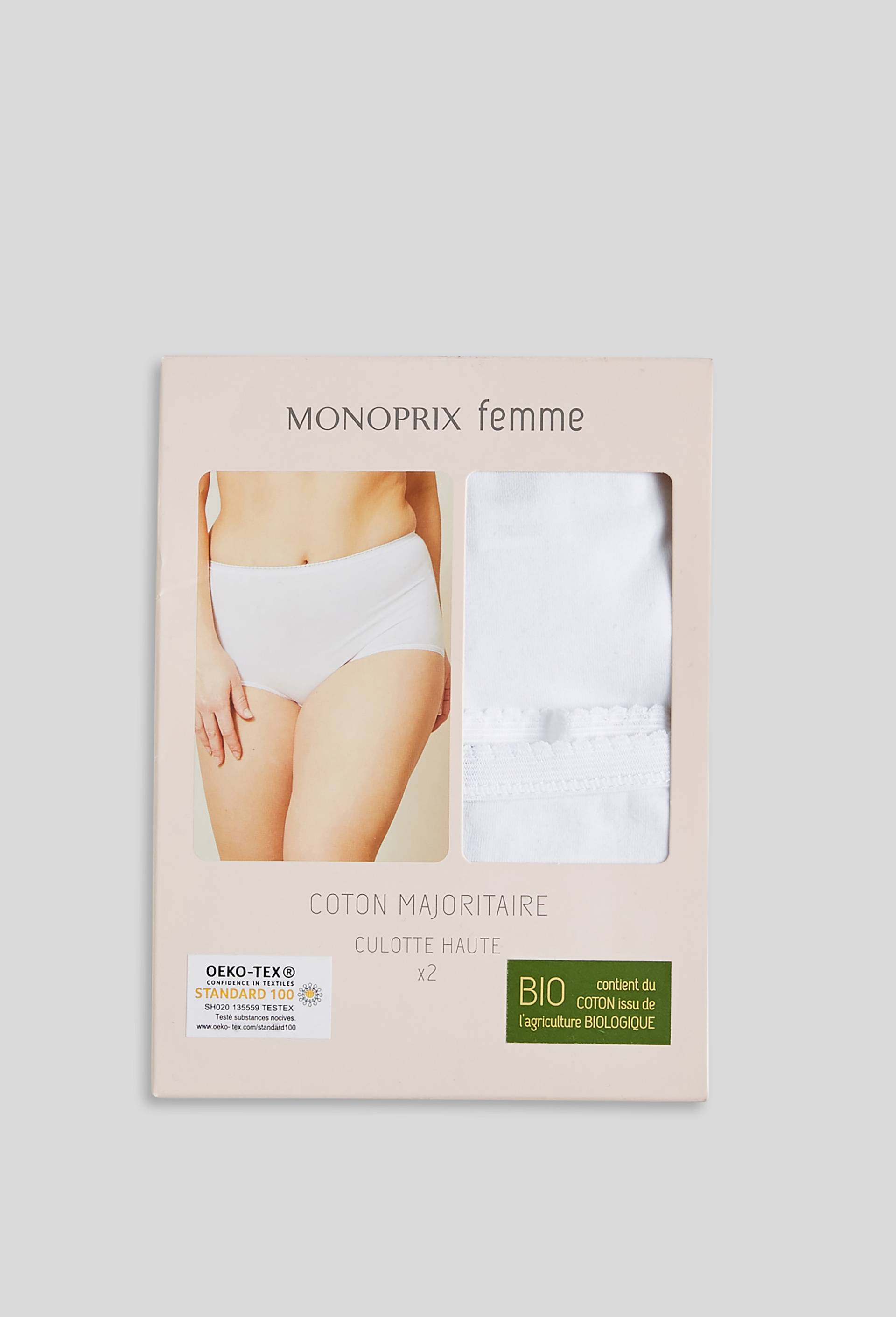 Sangora Lot De 2 Culottes Thermiques Femme - Sous-vêtement Chauffant Laine Vierge Mélangée Haute Qualité