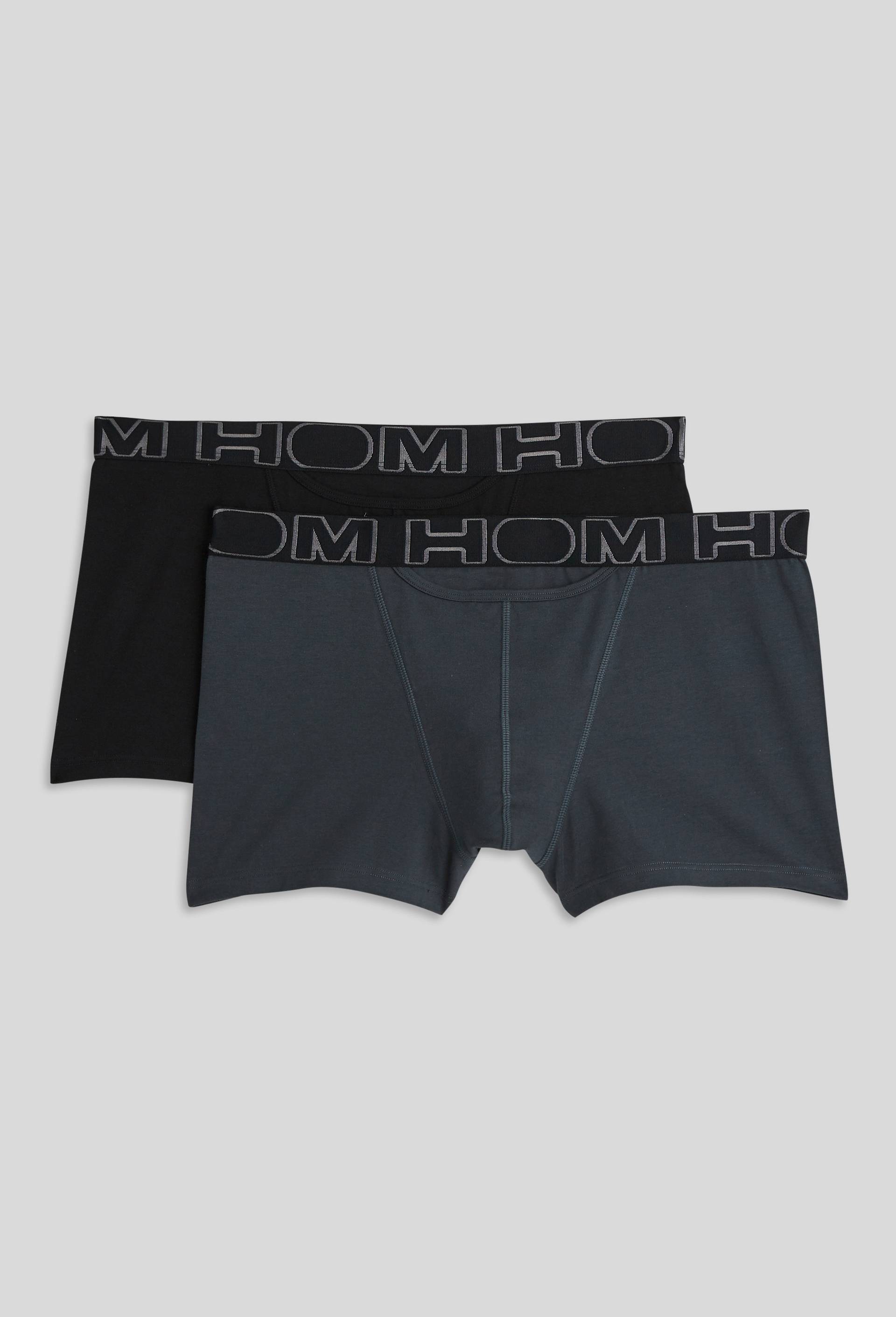 Lot de 2 boxer en coton HOM, certifié OEKO-TEX, Gris, swatch image