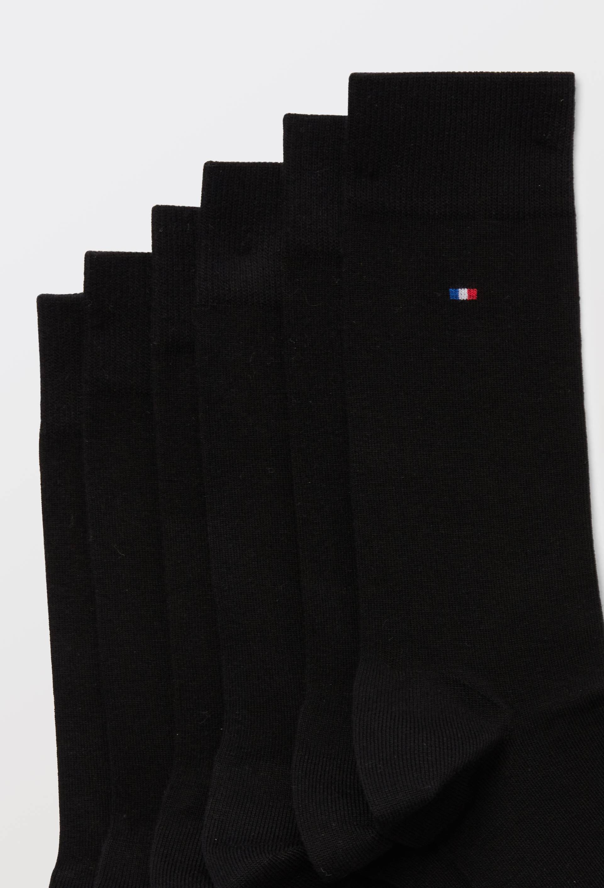 Lot de 3 paires de chaussettes en coton Fabrication Fran&ccedil;aise, Noir, large image number 1