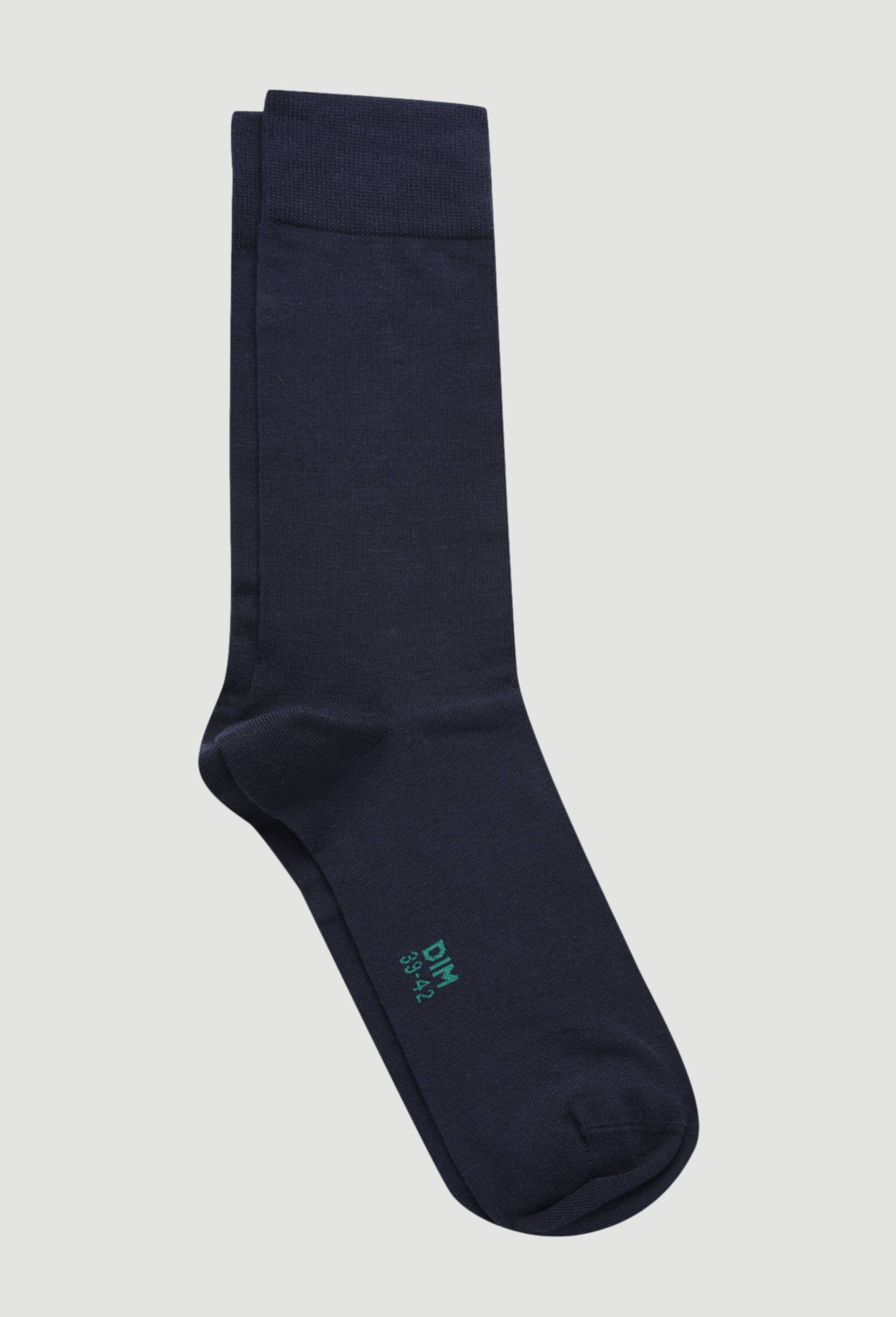 Lot de 2 paires de chaussettes en coton BIO GREEN DIM, Marine, large image number 1.0