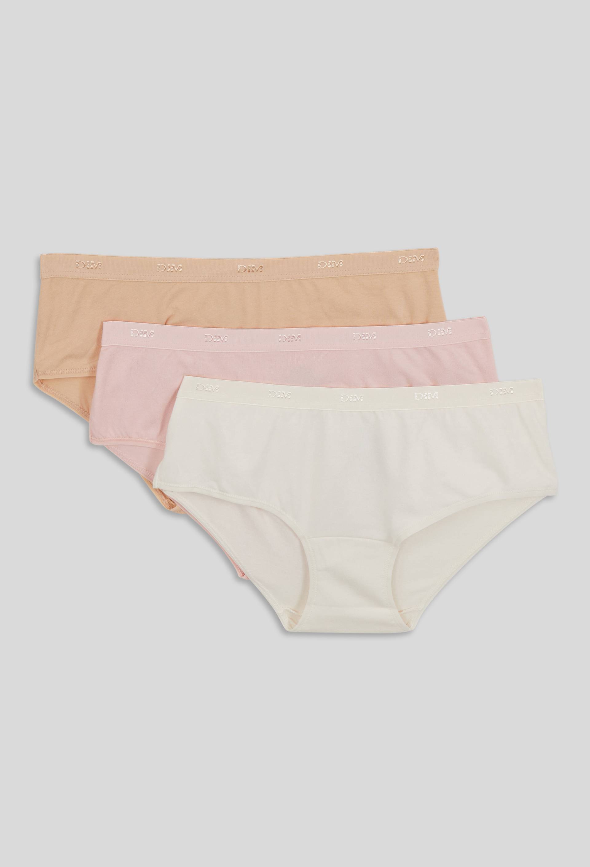 Lot de 3 boxers en coton ECO DIM, Rose, large image number 1
