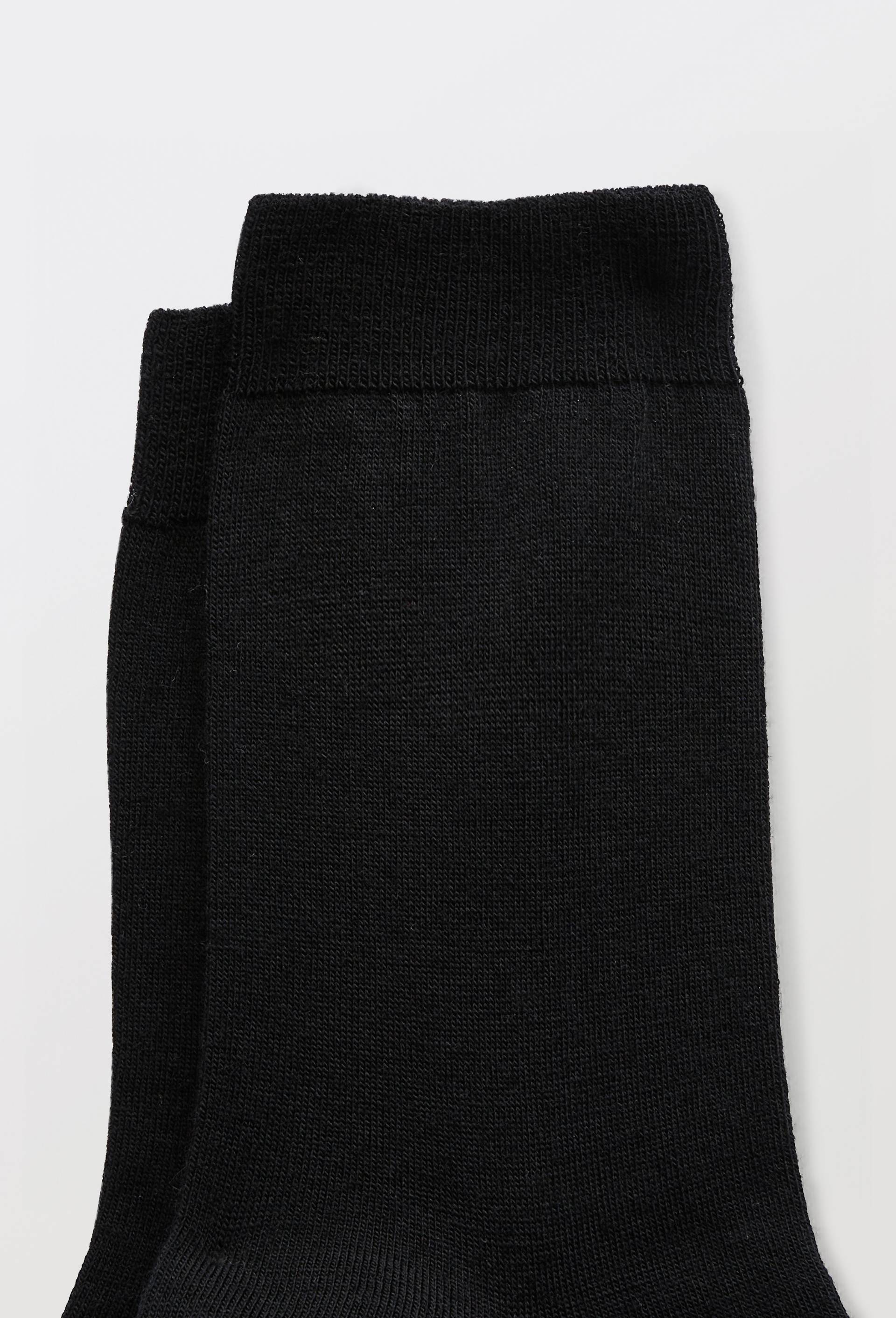 Paire de chaussettes en laine Le Bourget, Noir, large image number 2.0