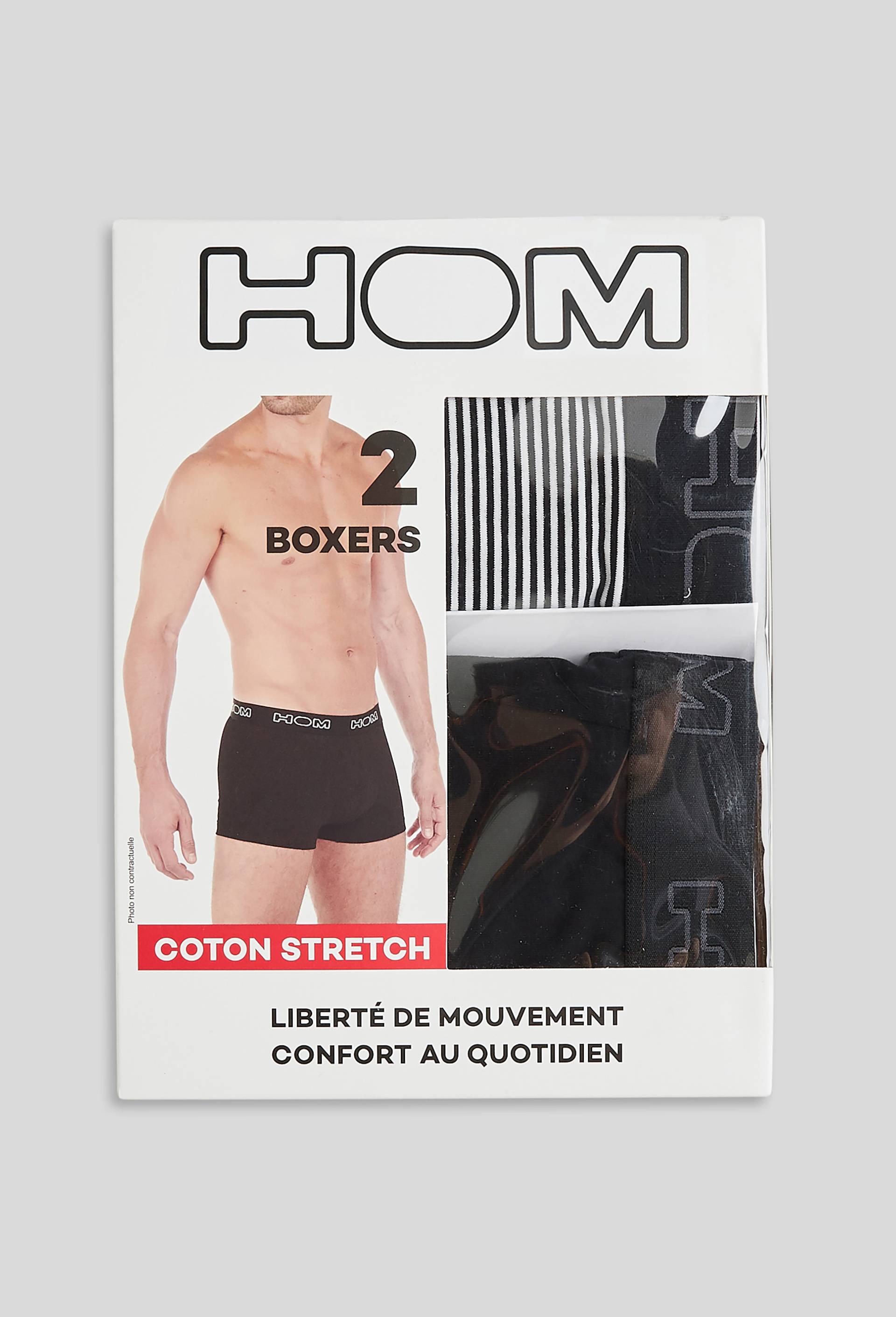 Lot de 2 boxers imprimé, Multicolore, large image number 0.0
