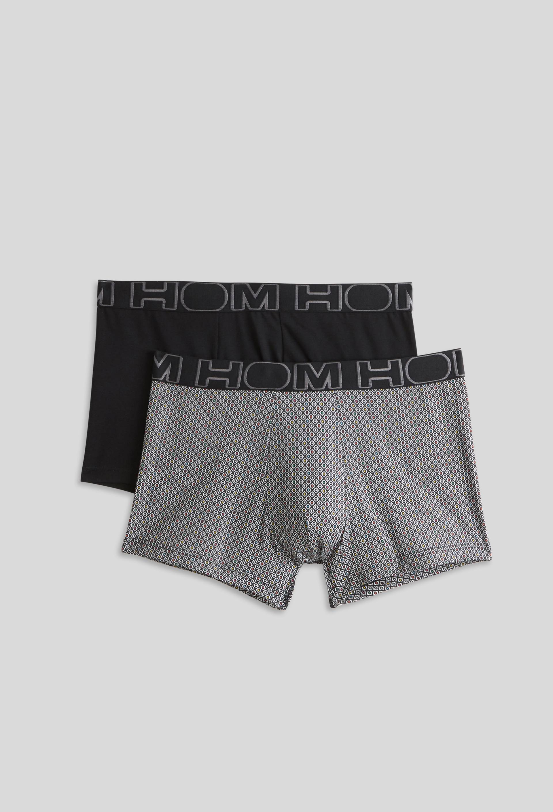 Lot de 2 boxers imprimé, Noir, large image number 1