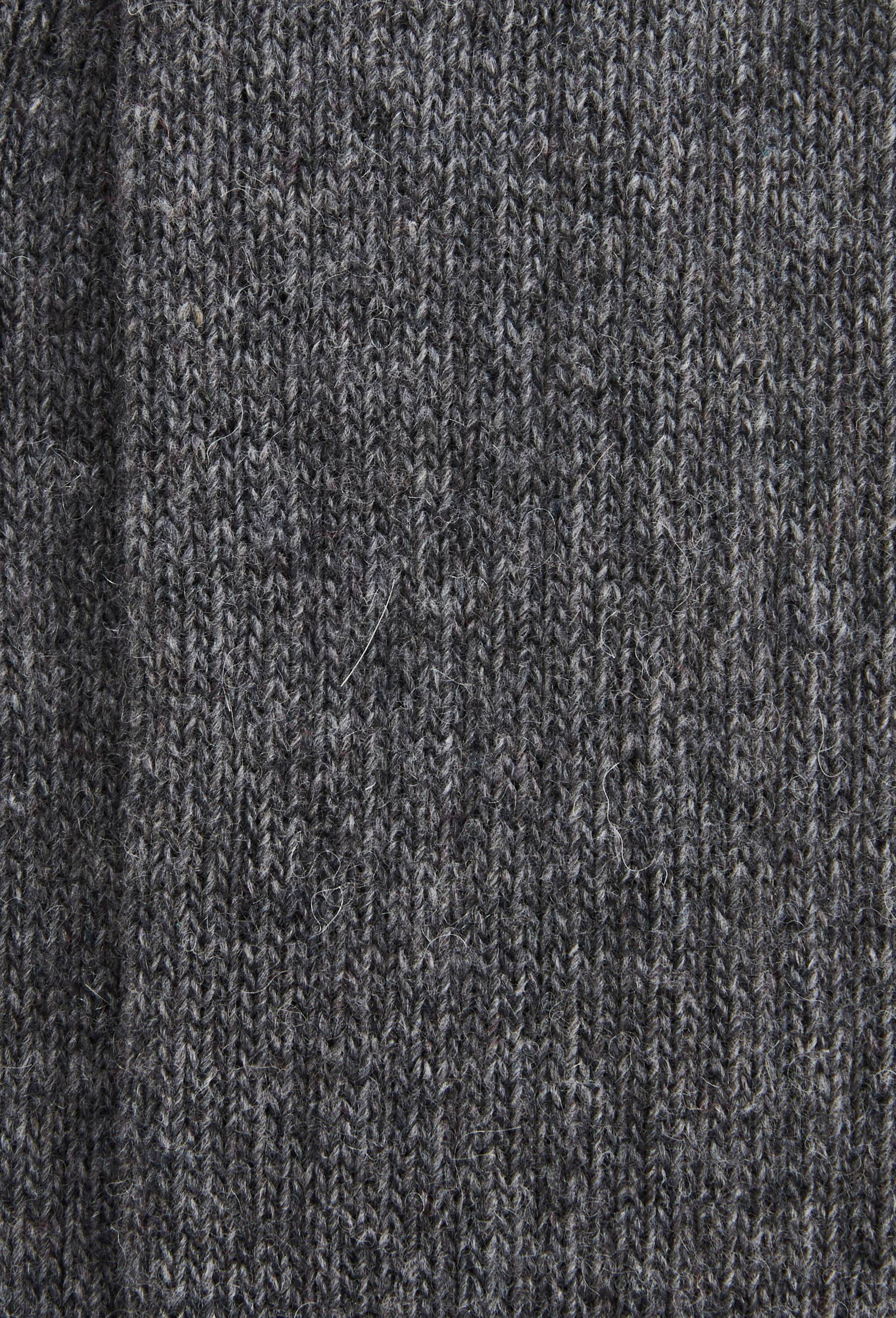 Paire de mi-bas contenant de la laine et du cachemire, Gris fonc&eacute;, large image number 1