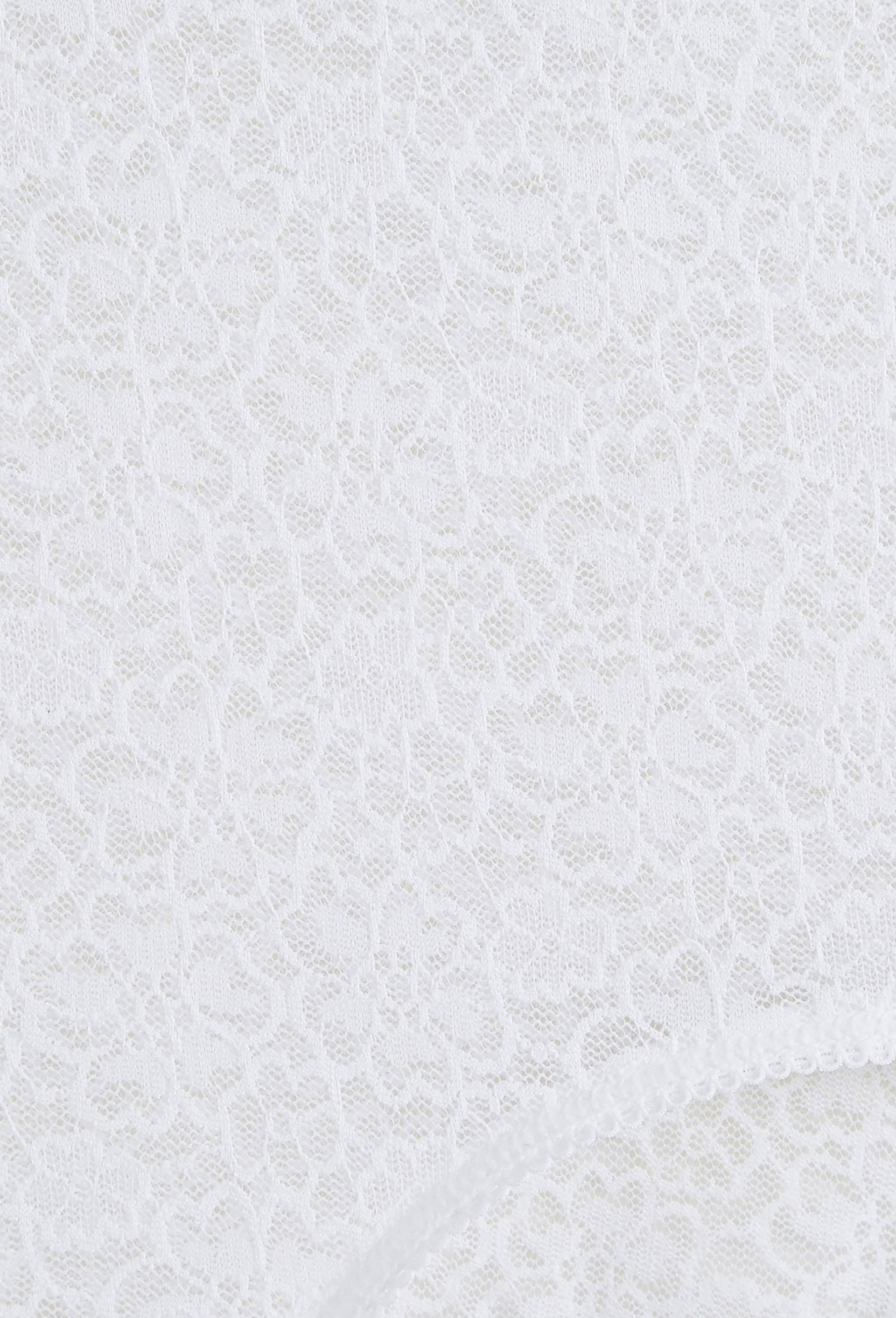 Culotte taille haute en dentelle, Blanc, large image number 2