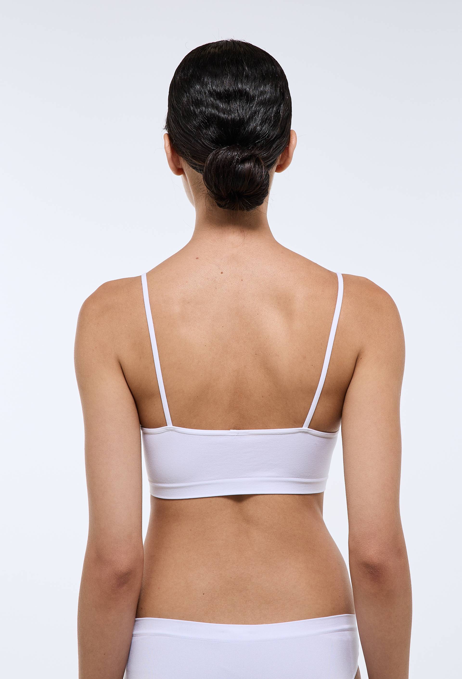 Brassi&egrave;re MIA sans coutures, Blanc, large image number 1.0