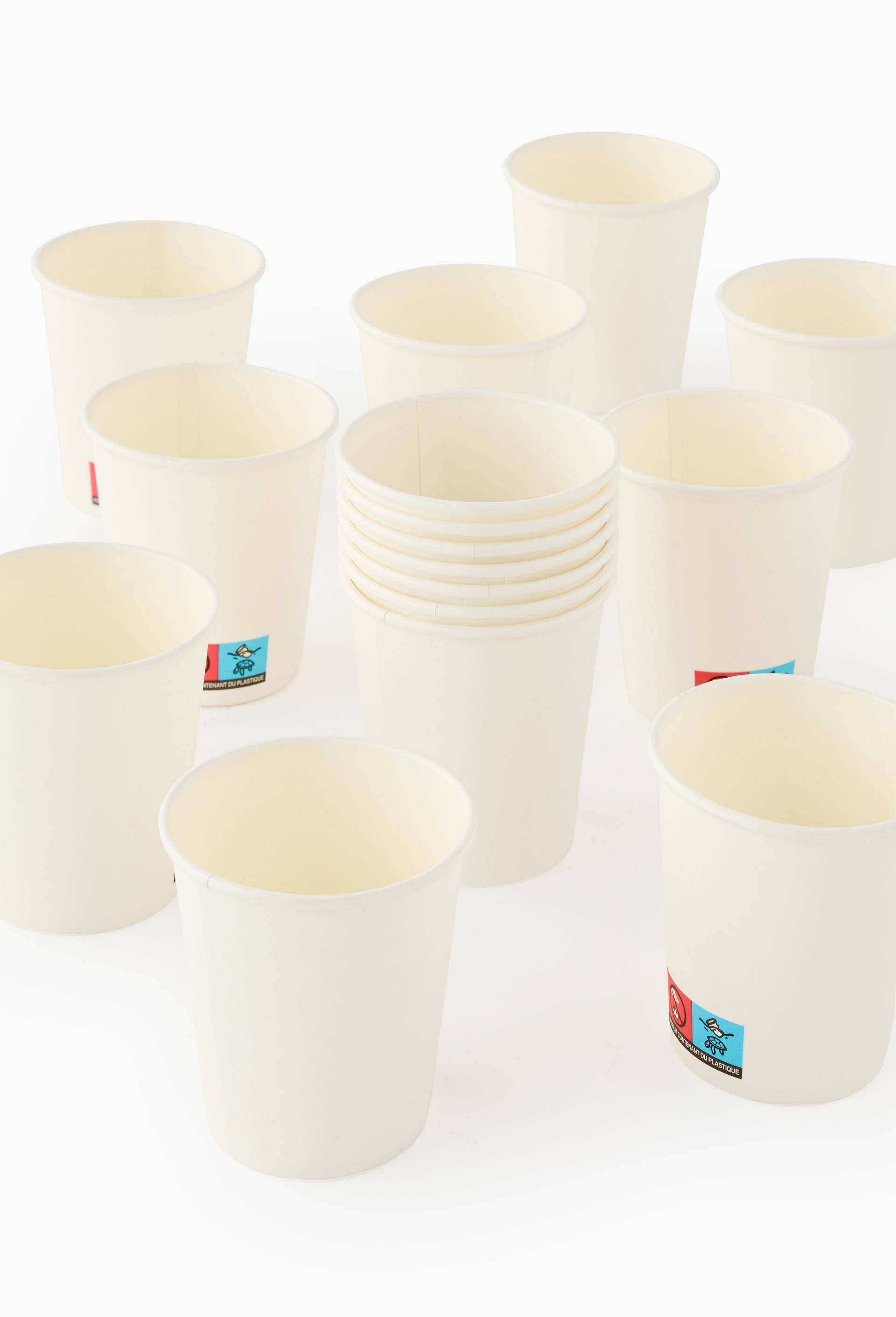 40 gobelets en carton, 20cl, , large image number 0