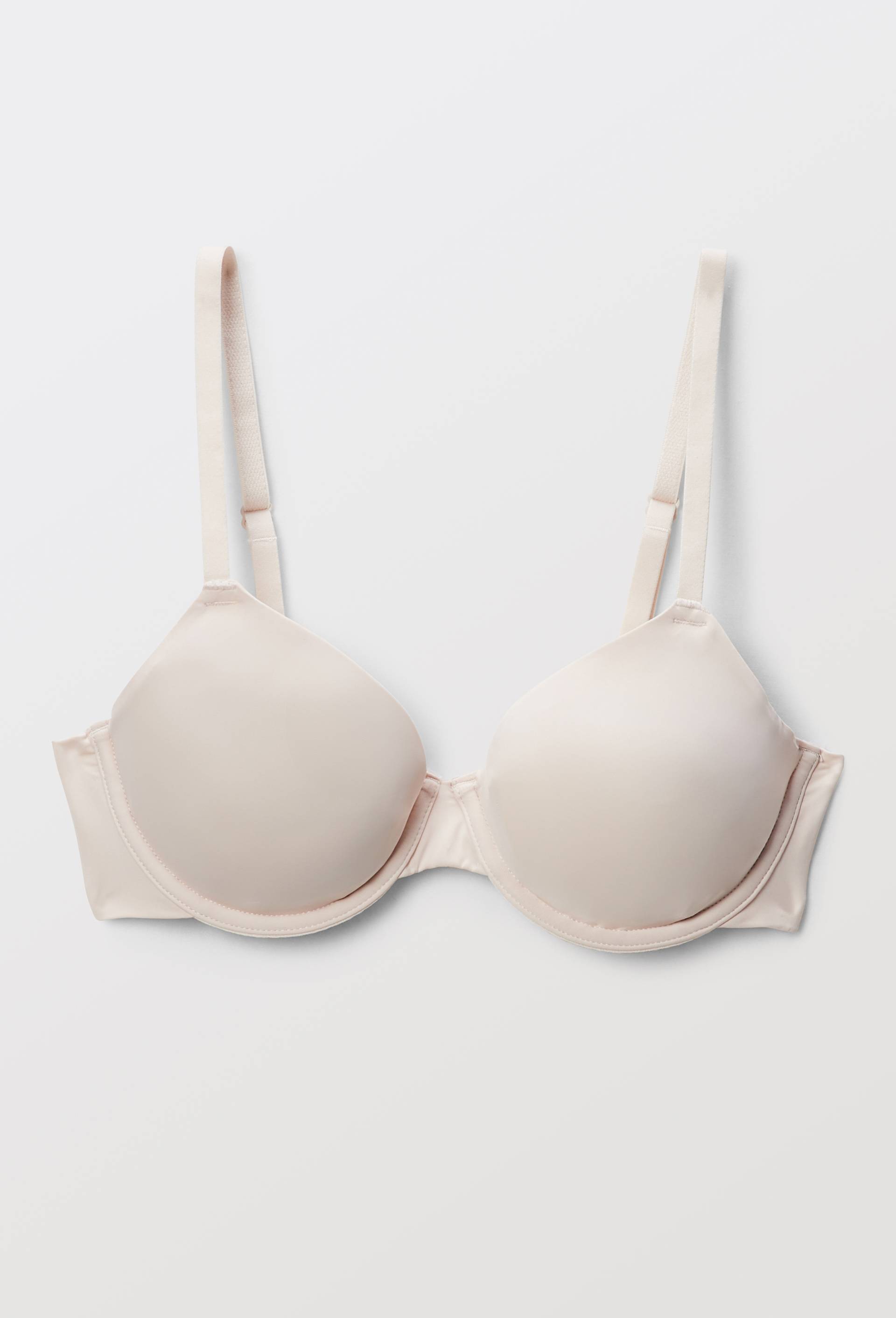 Soutien-gorge corbeille balconnet invisible ALEXIA en microfibre, Rose clair, large image number 3