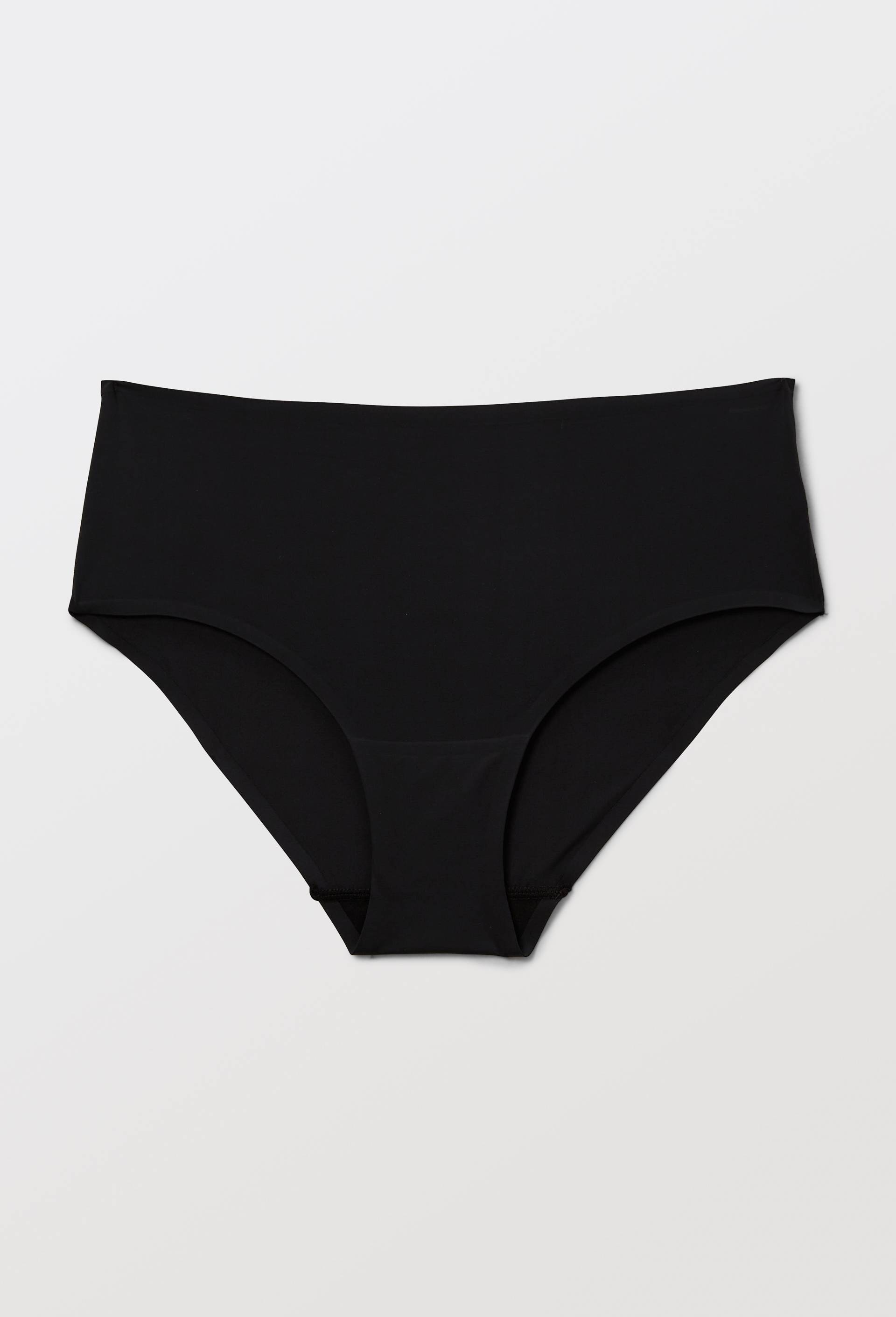 Culotte taille haute invisible ALEXIA en microfibre, Noir, large image number 2