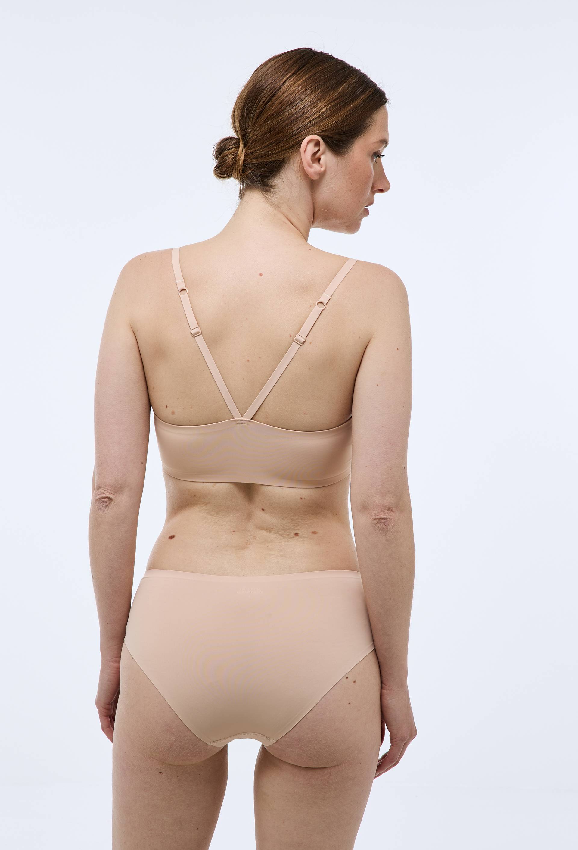 Shorty invisible ALEXIA en microfibre, Rose clair, large image number 1