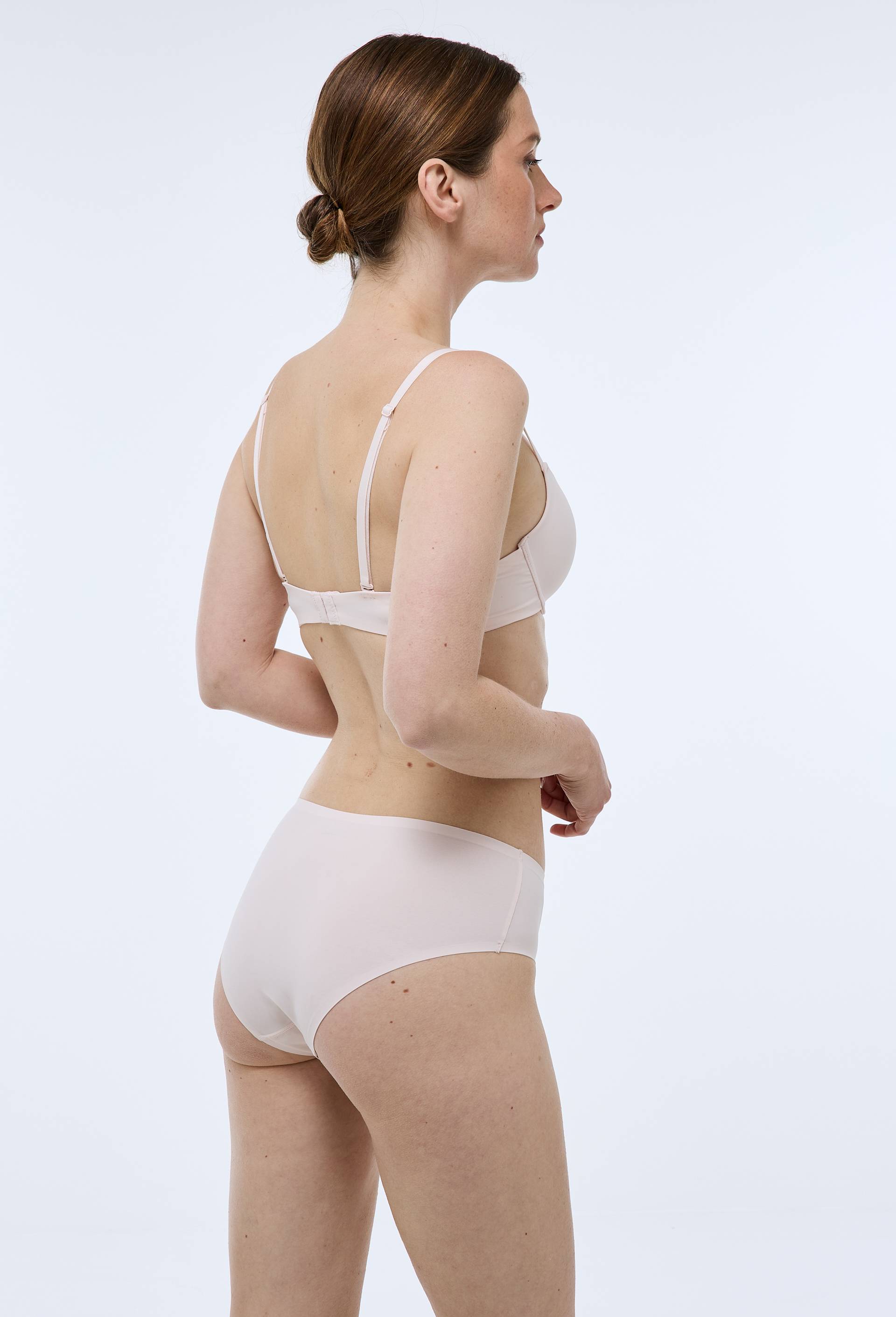 Shorty invisible ALEXIA en microfibre, Rose clair, large image number 1