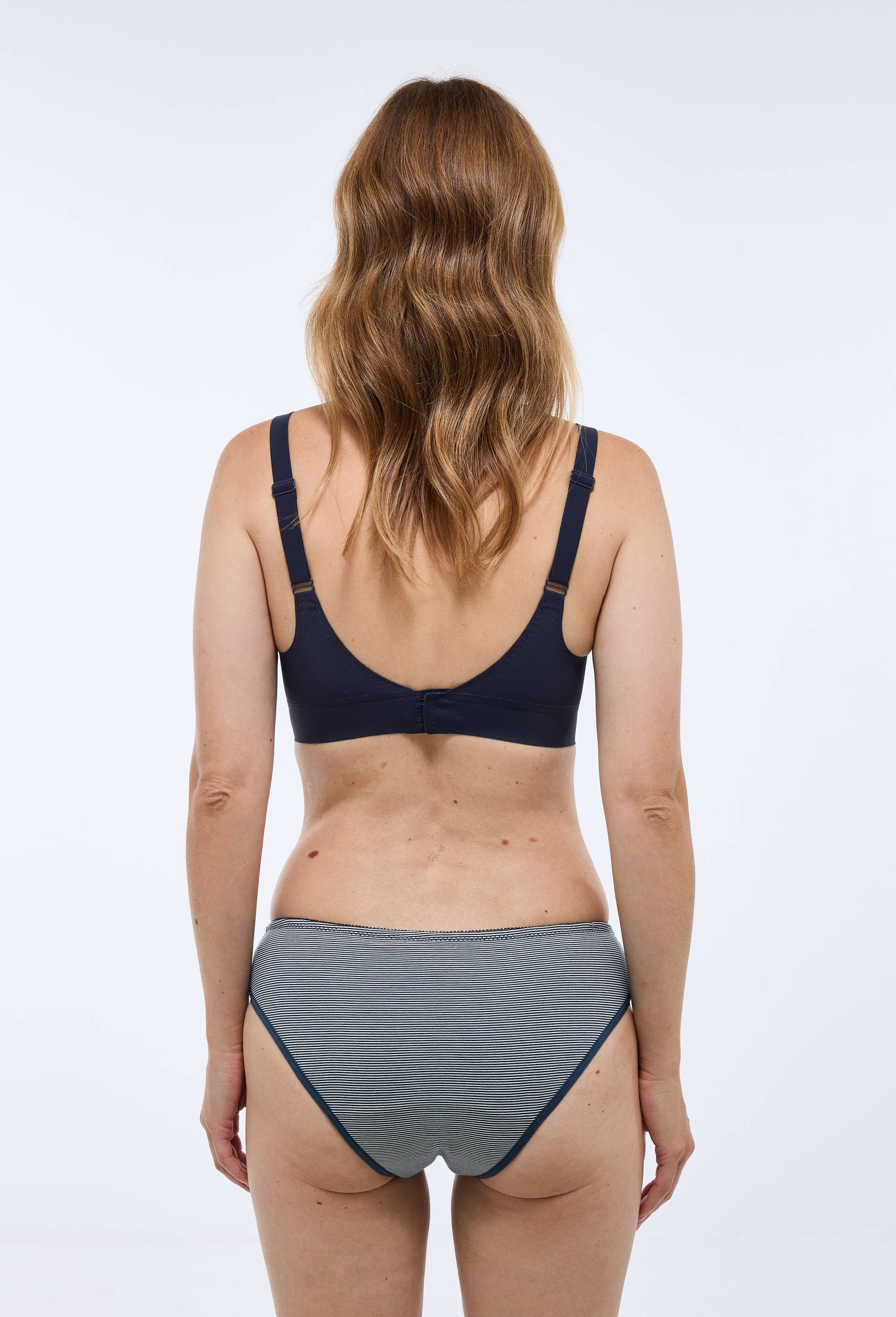 Culotte menstruelle contenant du coton BIO, Bleu fonc&eacute;, large image number 1.0