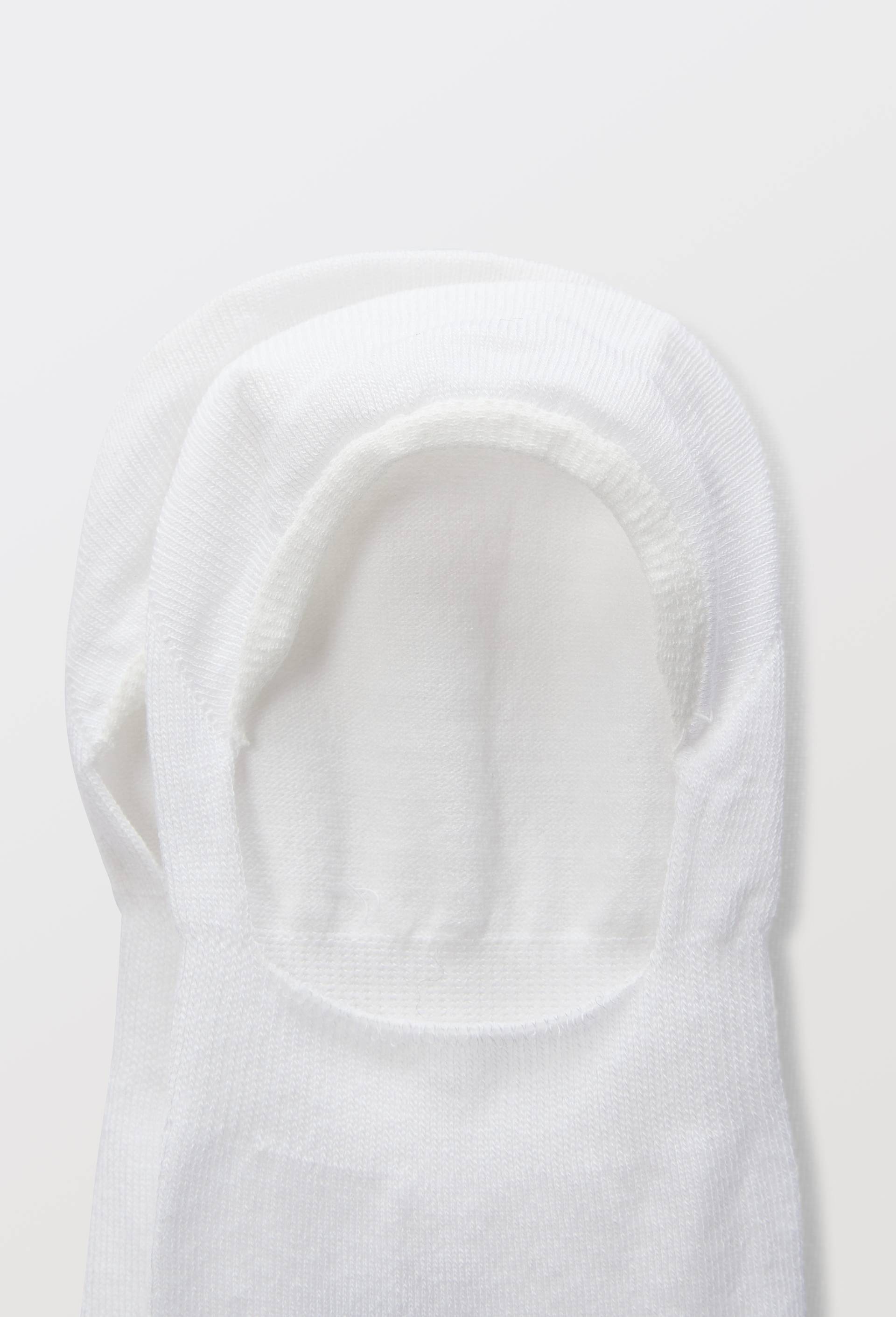 Paire de prot&egrave;ge pied en tencel Le Bourget, Blanc, large image number 1
