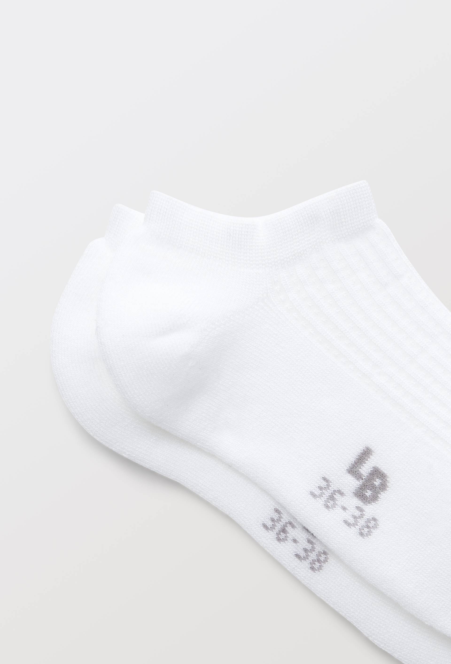 Paire de socquettes en tencel Le Bourget, Blanc, large image number 1